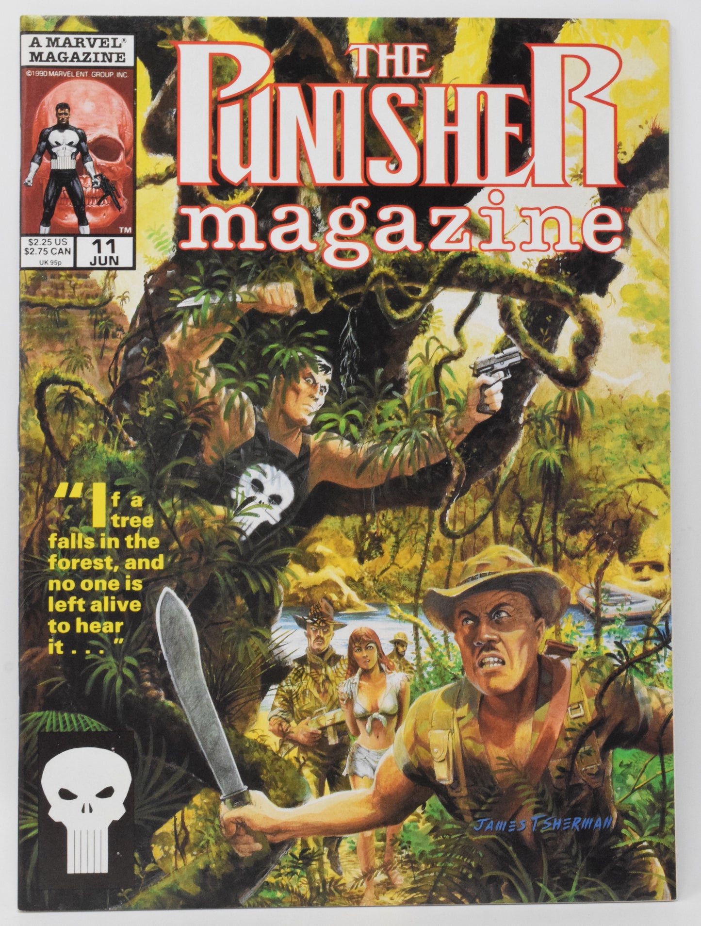 Punisher Magazine #11 1989 NM