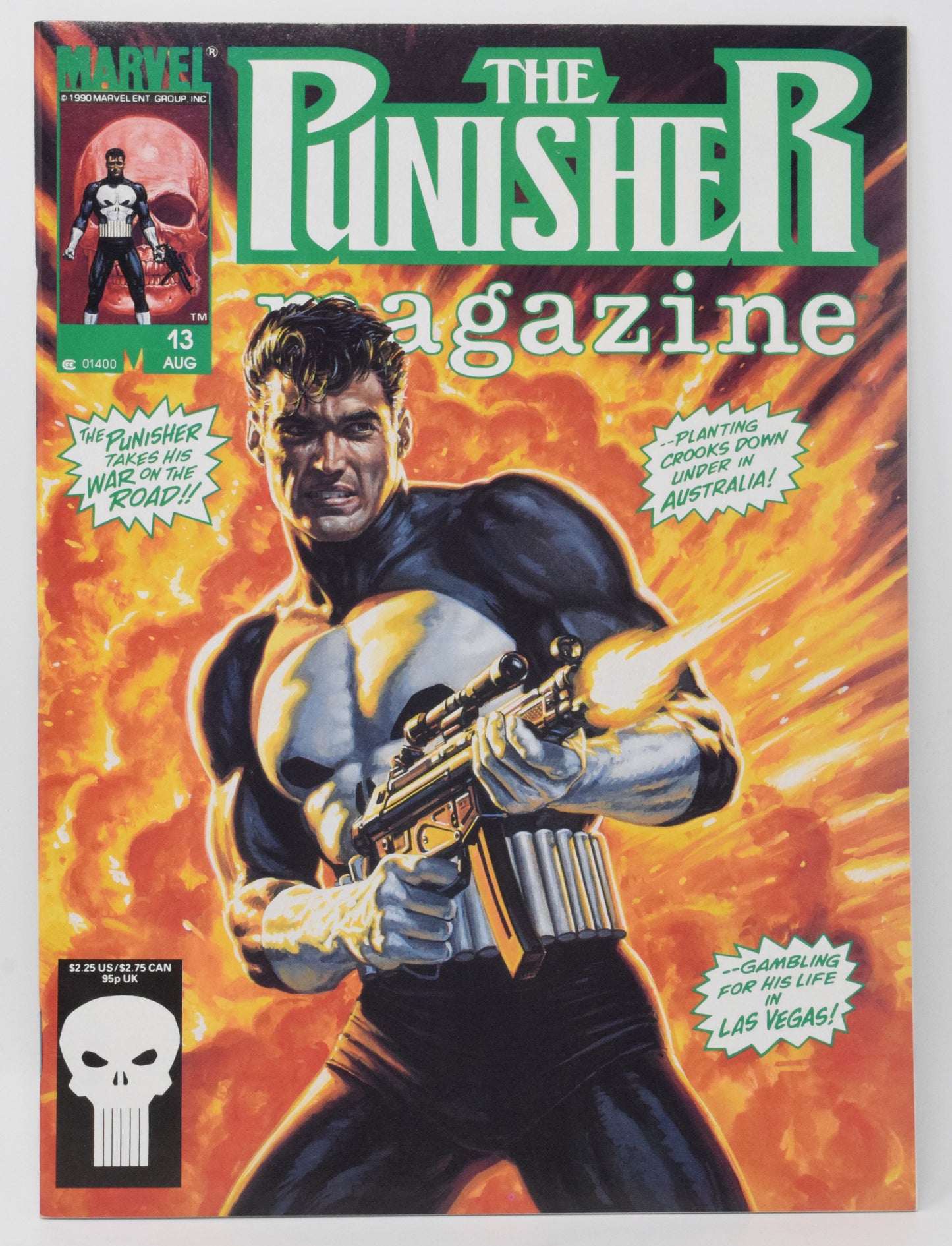 Punisher Magazine #13 1989 NM