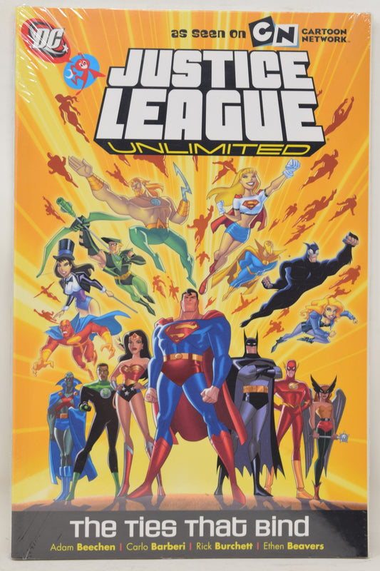 Justice League Unlimited The Ties That Bind TP DC 2008 NM New