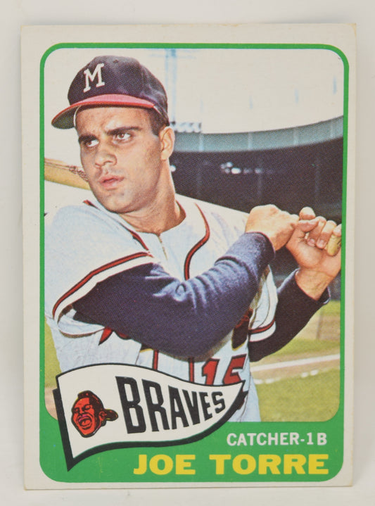 Joe Torre Baseball Card Topps 1965 Milwaukee Braves HOF 200