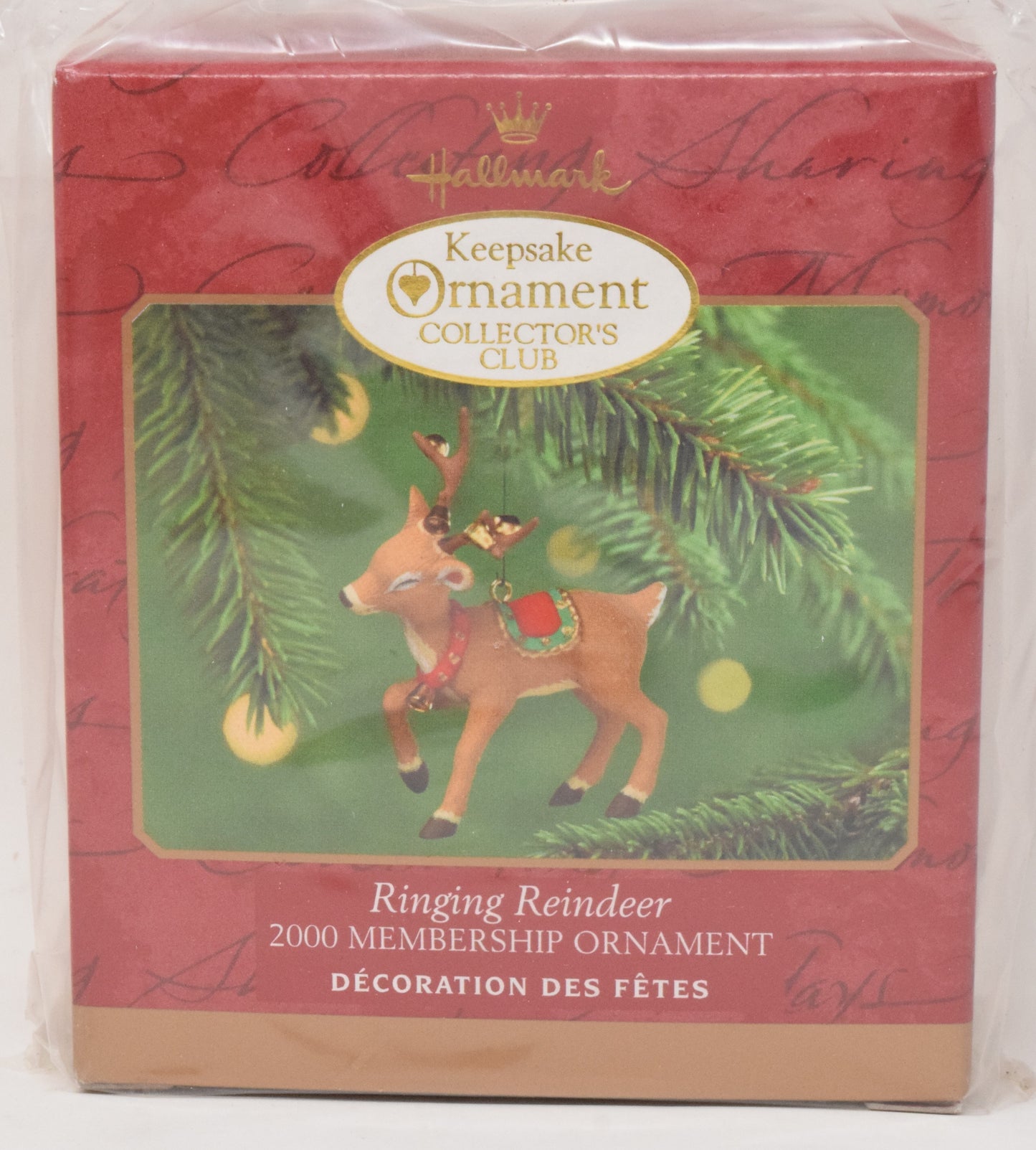 Hallmark Keepsake Christmas Ornament Club Membership Kit Set Of 3 2000 NIB