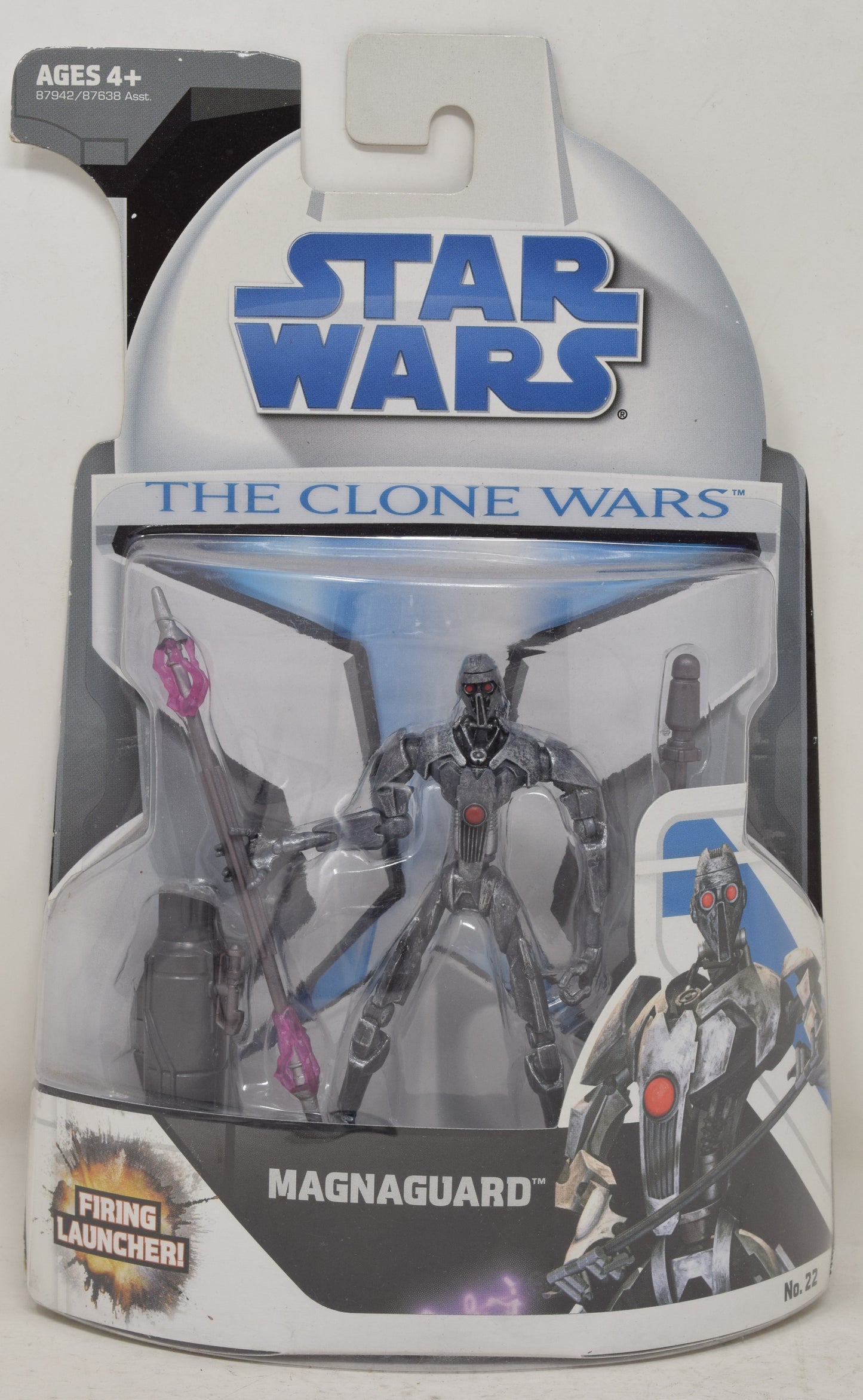 Star Wars The Clone Wars Magnaguard No.22 Action Figure Hasbro MOC New