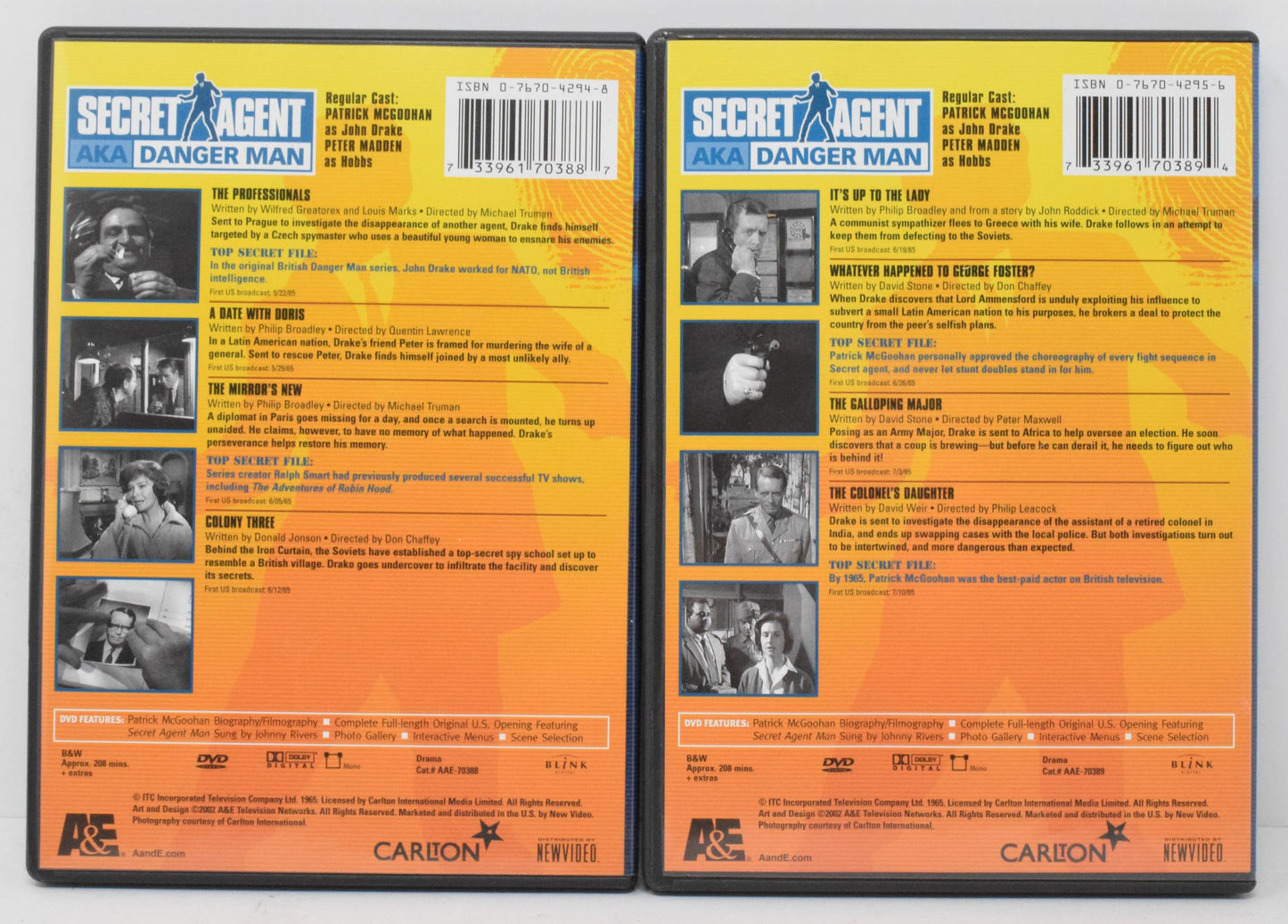 Secret Agent AKA Danger Man Set 2 DVD