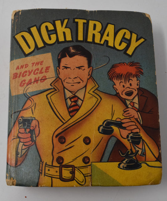 Dick Tracy And Bicycle Gang 1445 Better Little Book Whitman 1948 FN - Golden Apple Comics