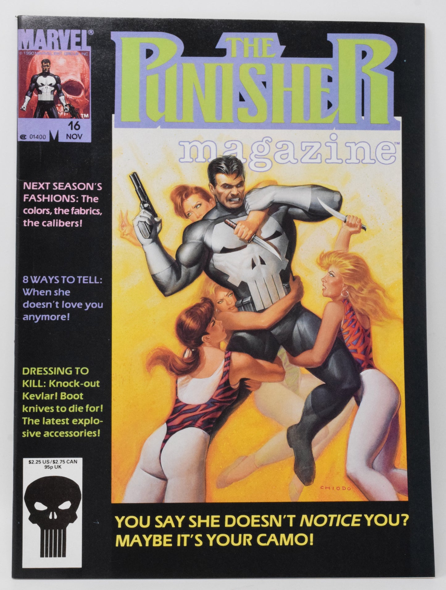 Punisher Magazine #16 1989 NM