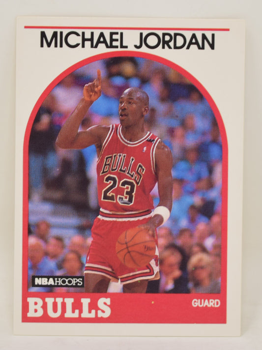 Michael Jordan Basketball Card Hoops 1989 Chicago Bulls HOF 200
