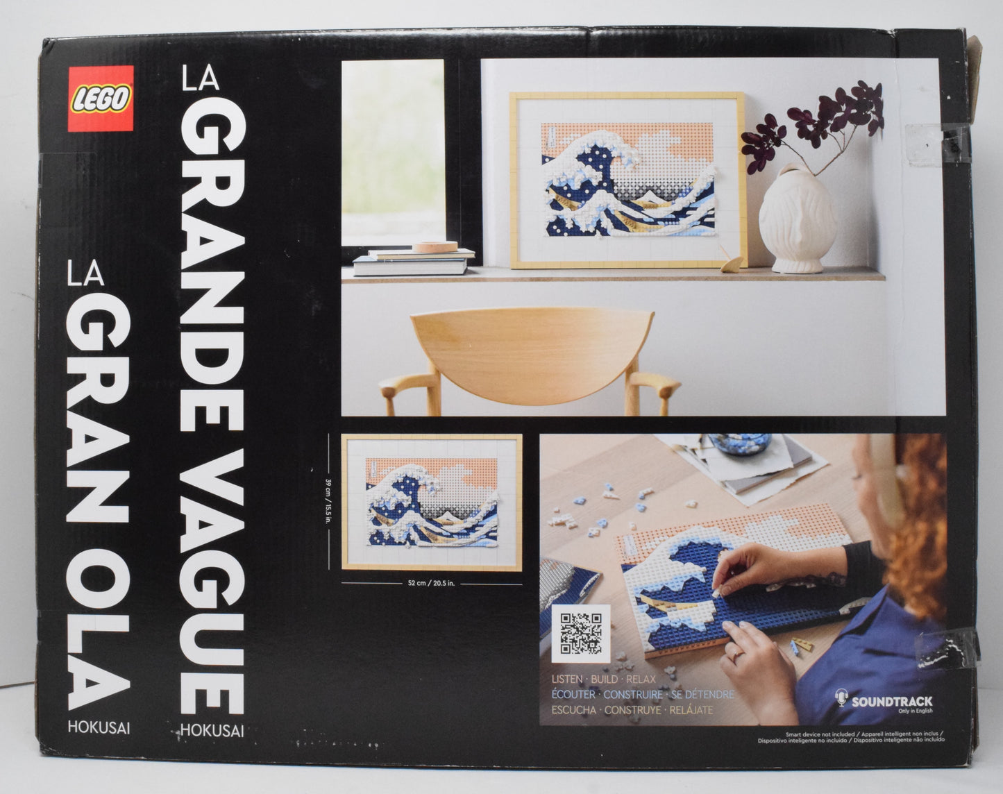 Lego Art The Great Wave Hokusai Set 31208 NIB New