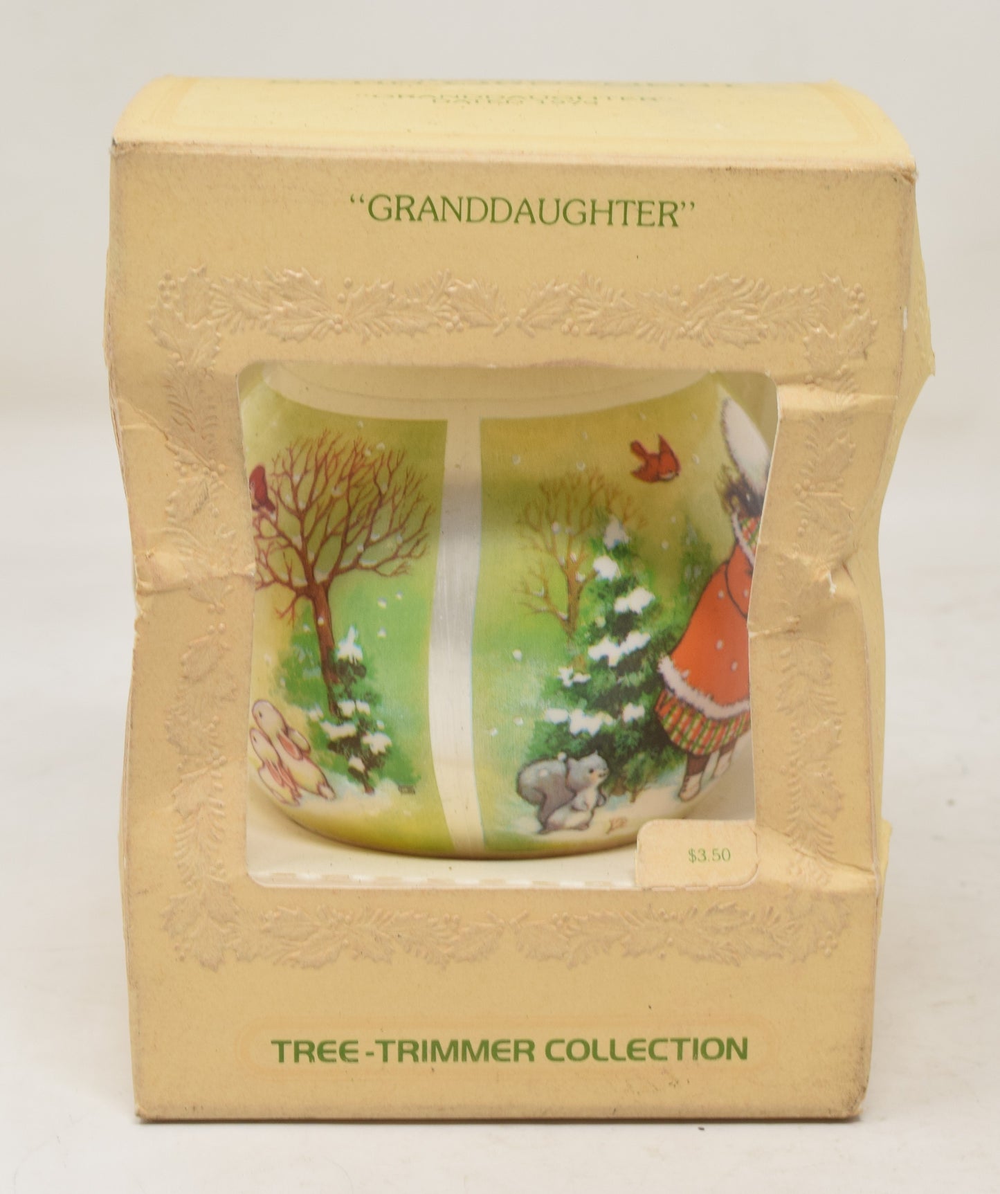 Hallmark Ornament Granddaughter Christmas Tree 1979 NIB