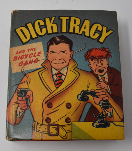 Dick Tracy And Bicycle Gang 1445 Better Little Book Whitman 1948 VF - Golden Apple Comics