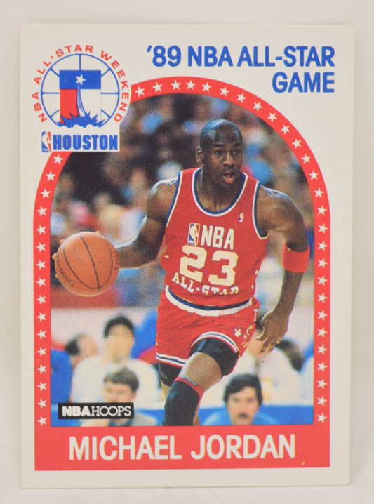 Michael Jordan Basketball Card Hoops 1989 Chicago Bulls NBA All-Star Game HOF 21