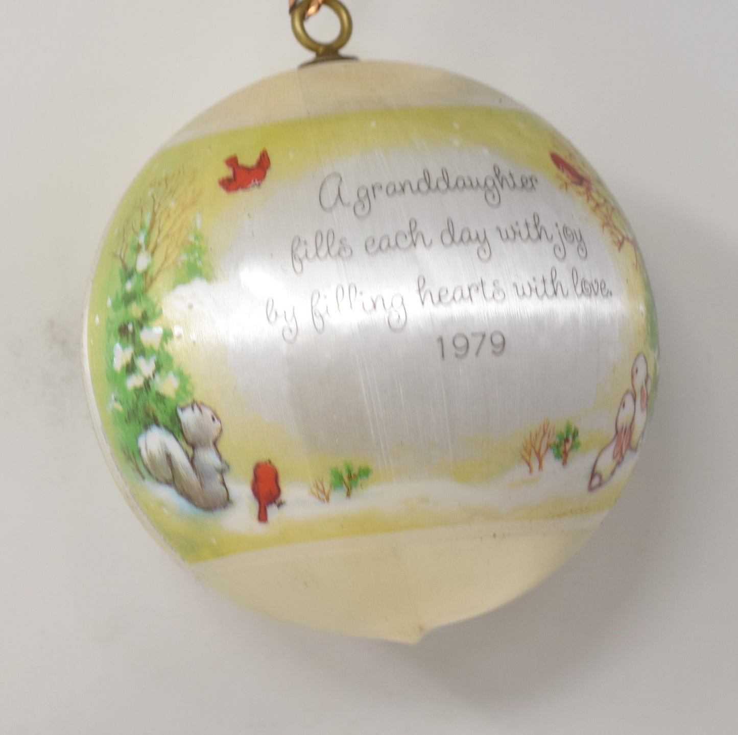 Hallmark Ornament Granddaughter Christmas Tree 1979 NIB