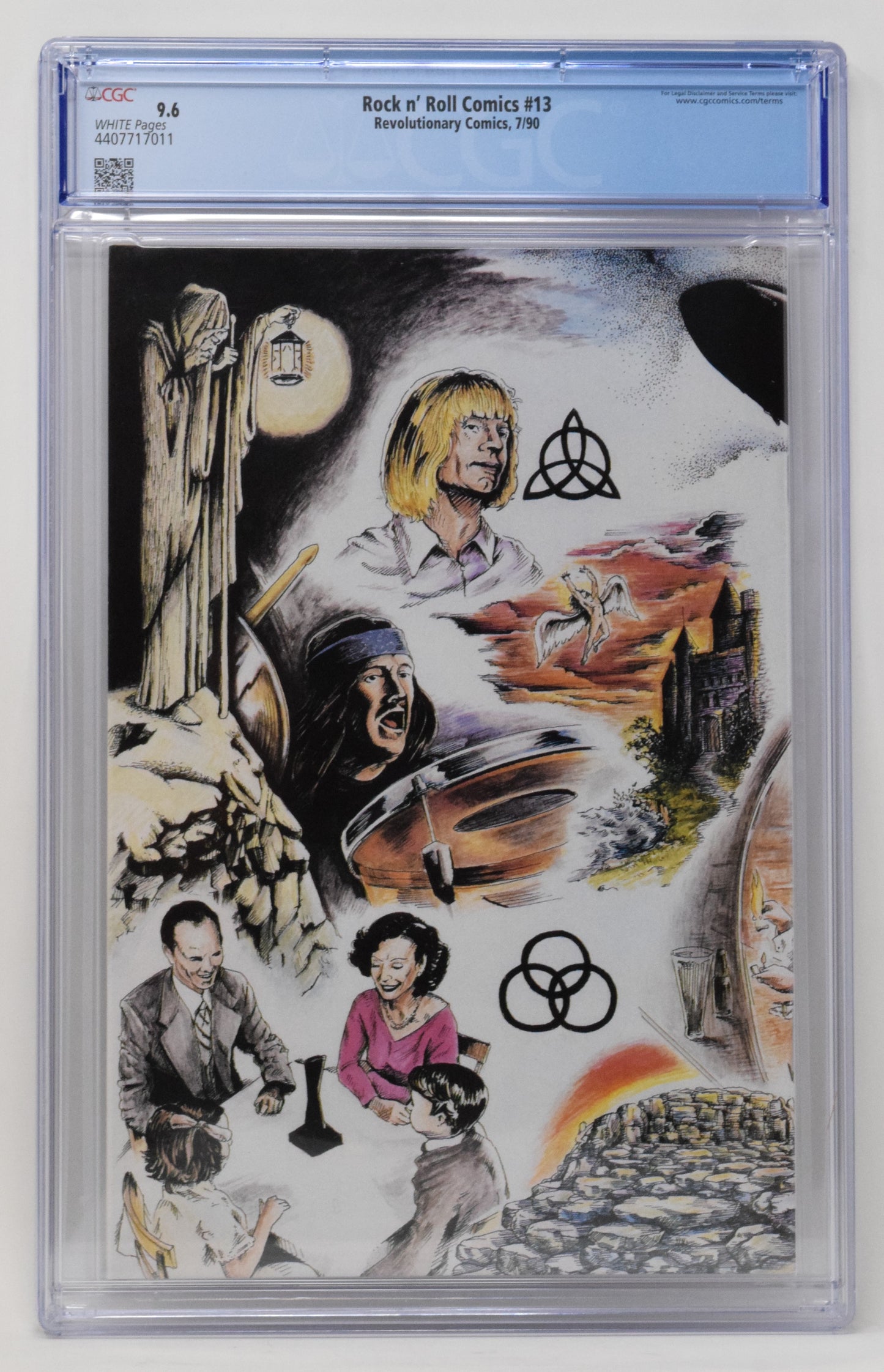 Rock N Roll Comics 13 Revolutionary 1990 CGC 9.6 Led Zeppelin Jimmy Page Plant