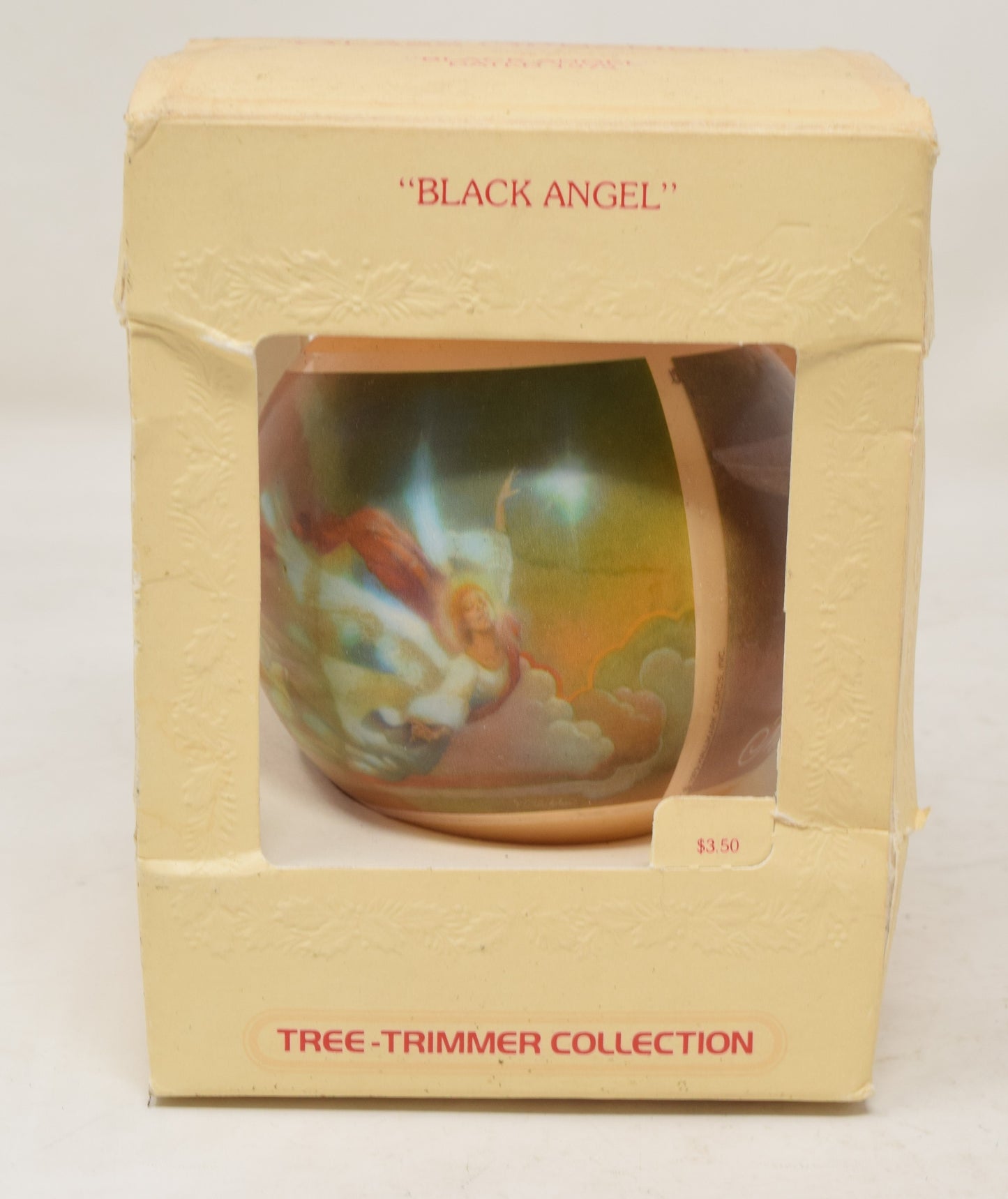 Hallmark Ornament Black Angel Christmas Tree 1979 NIB