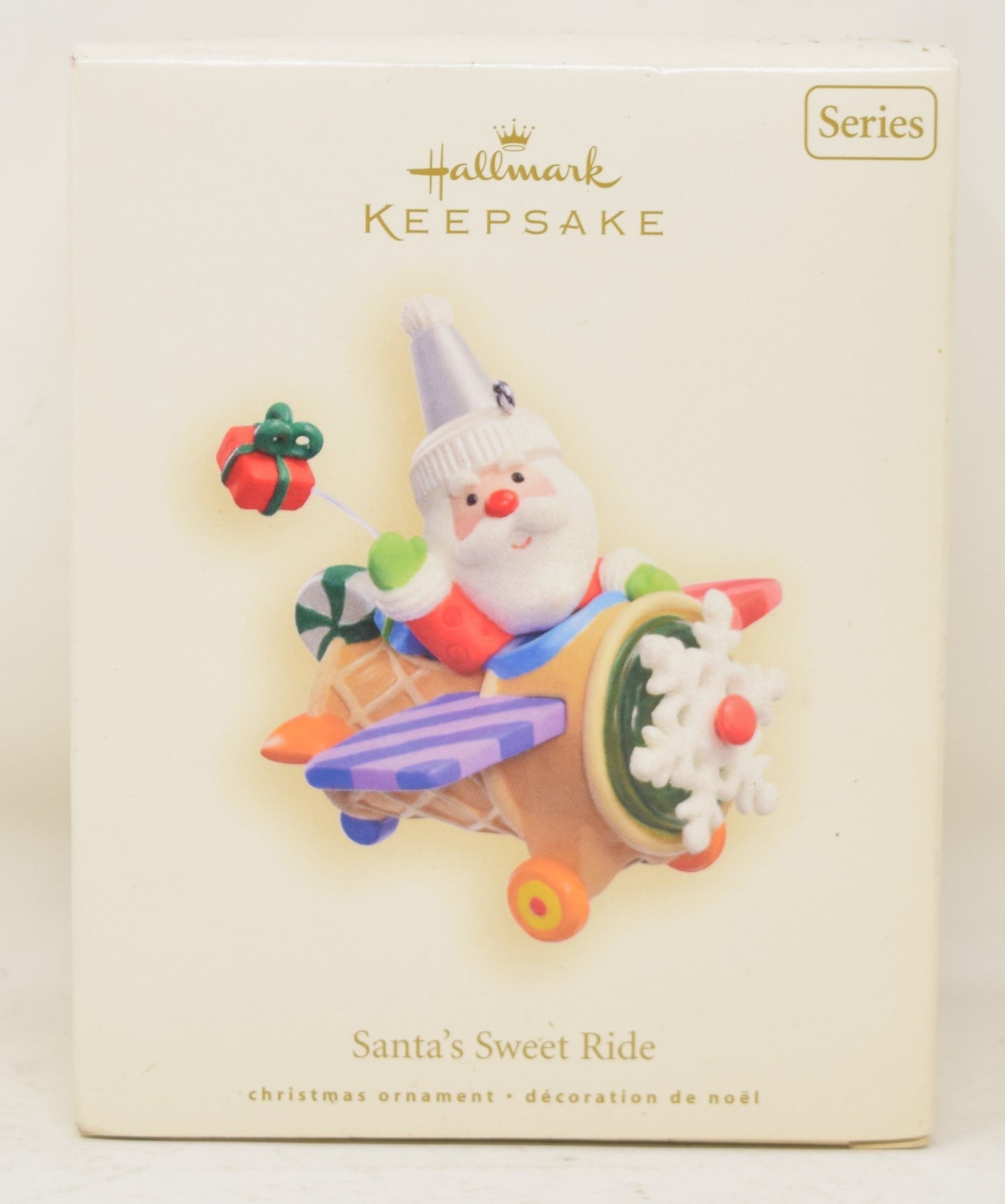 Hallmark Keepsake Ornament Santa's Sweet Ride Christmas Tree 2008 NIB