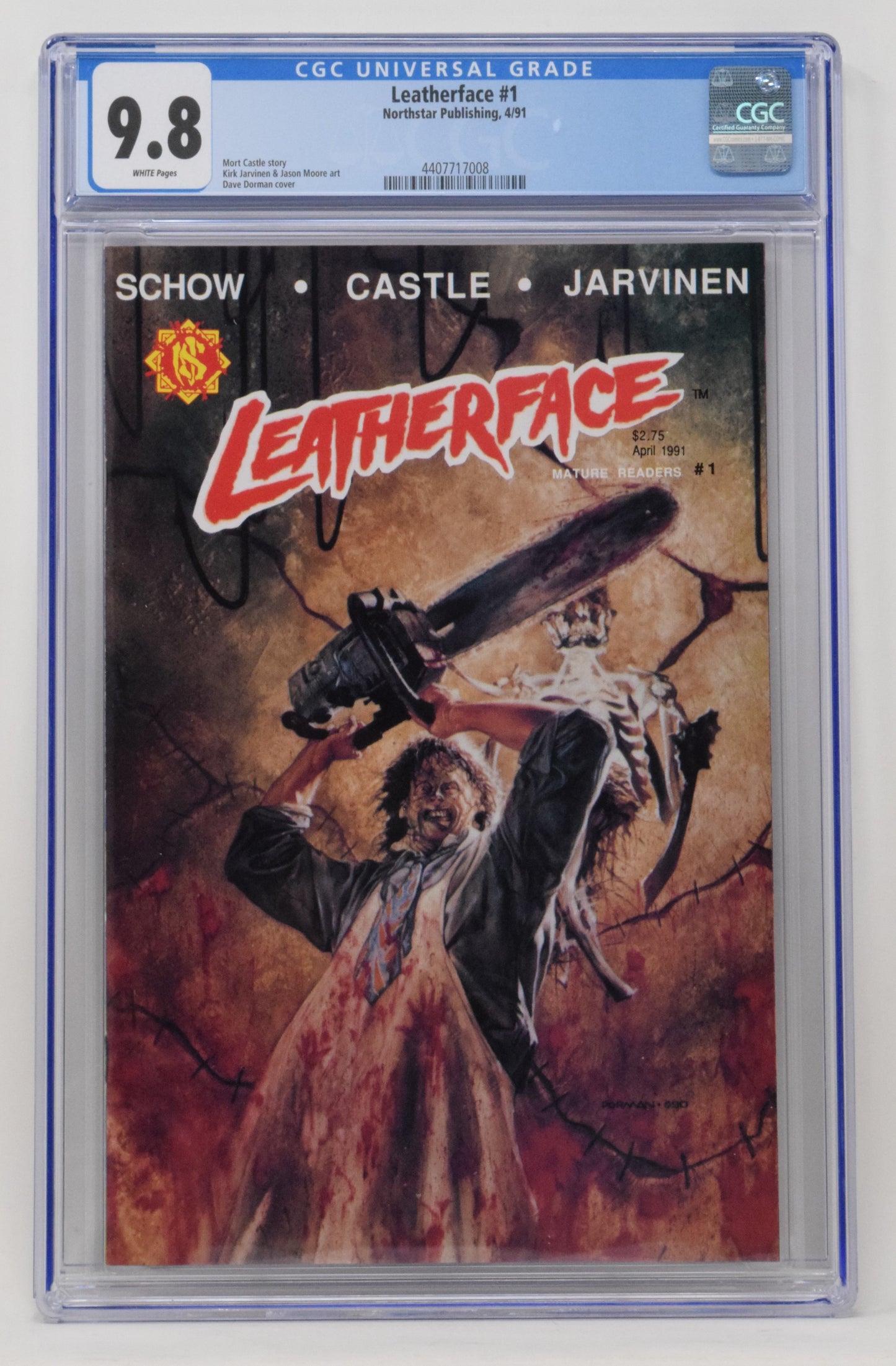 Leatherface 1 Northstar 1991 CGC 9.8 Texas Chainsaw Massacre