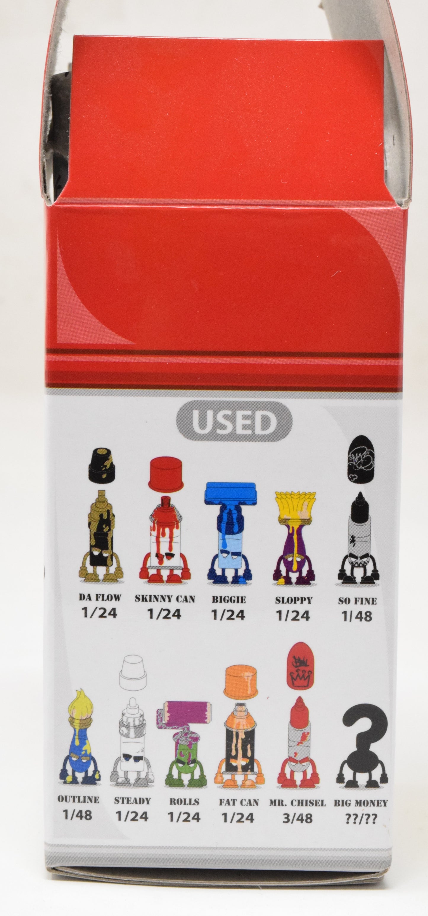 Kidrobot Bentworld Vandals Mad Biggie New Vinyl Figure Spray Paint