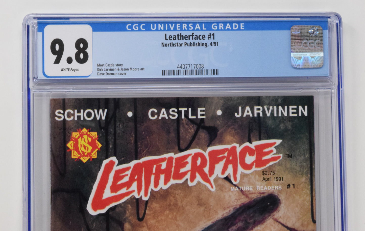 Leatherface 1 Northstar 1991 CGC 9.8 Texas Chainsaw Massacre