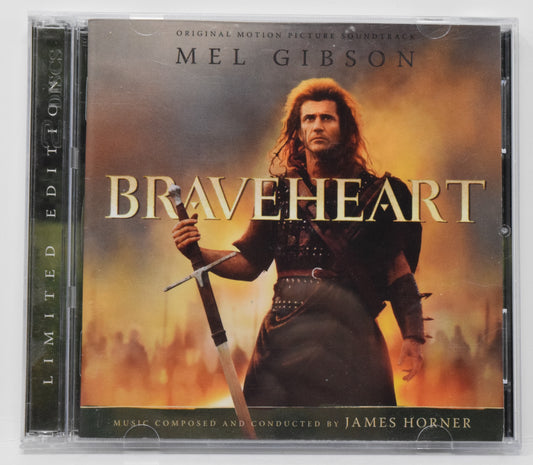 Braveheart Soundtrack CD James Horner LTD 3000