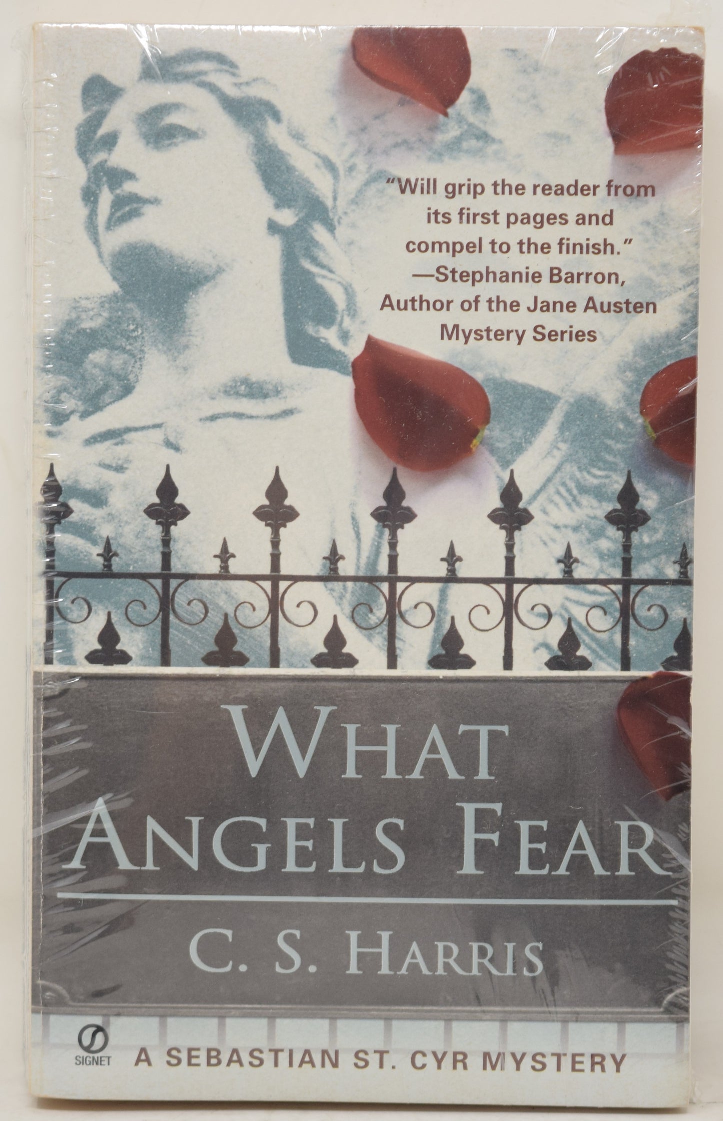 What Angels Fear: A Sebastian St. Cyr Mystery TP C.S. Harris 2006 NM New