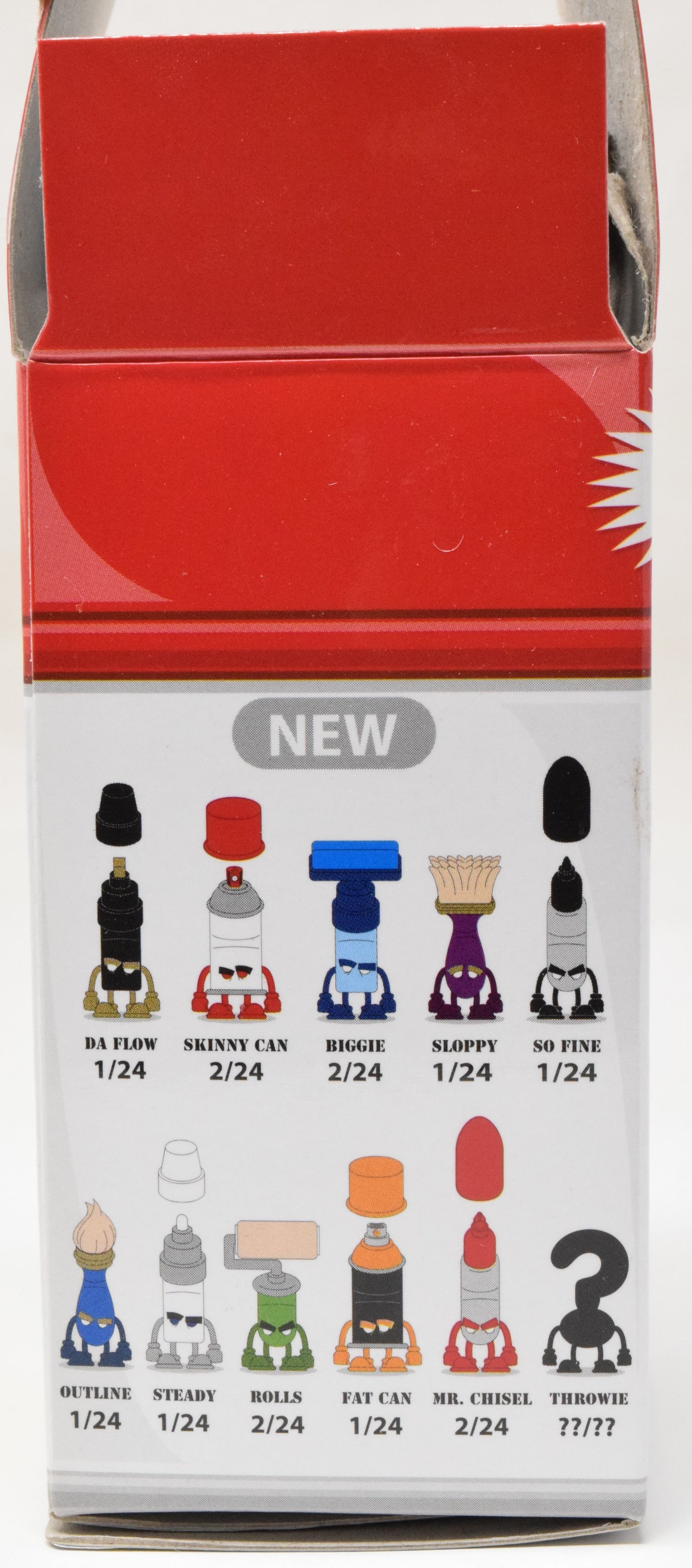 Kidrobot Bentworld Vandals Mad Biggie New Vinyl Figure Spray Paint