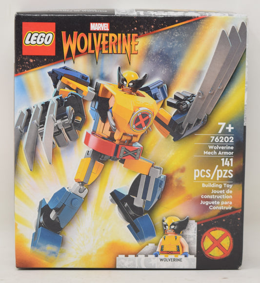 Lego X-Men Wolverine Mech Armor Figure Set 76202 New