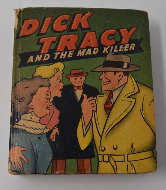 Dick Tracy And The Mad Killer 1436 Better Little Book Whitman 1947 FN - Golden Apple Comics