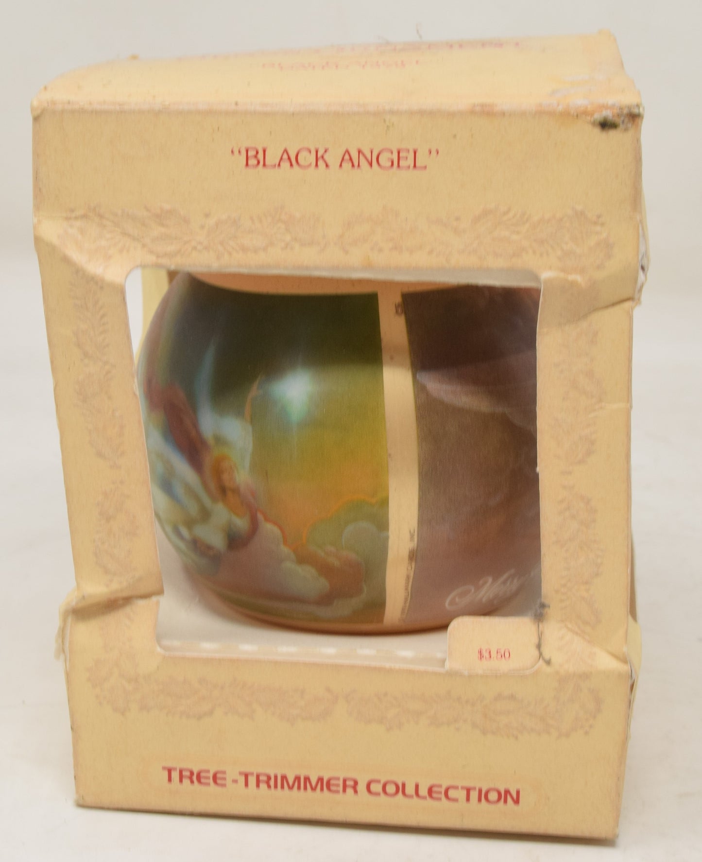 Hallmark Ornament Black Angel Christmas Tree 1979 NIB