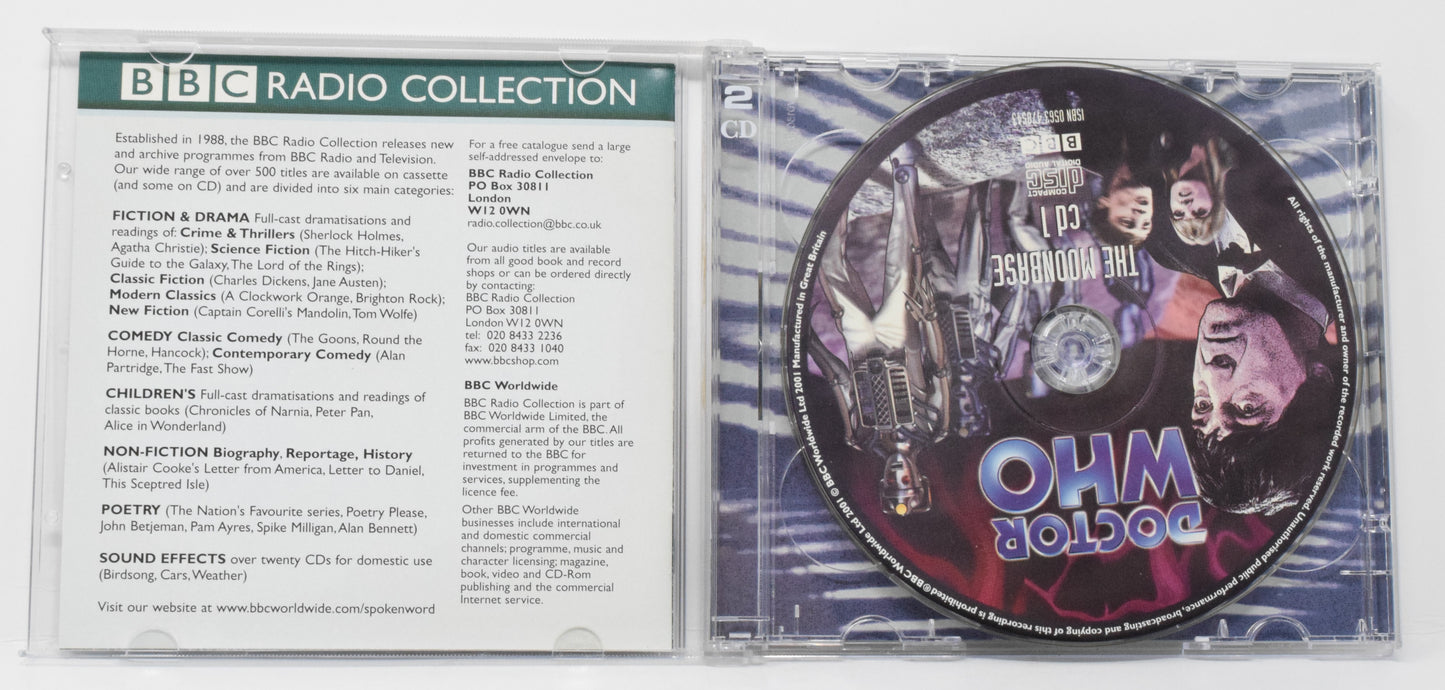 Doctor Who Moonbase Soundtrack CD BBC TV 2 Disc