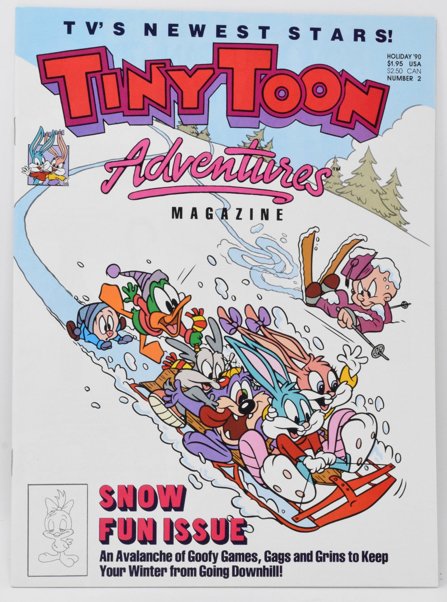 Tiny Toon Adventures Magazine 1990 #2 NM