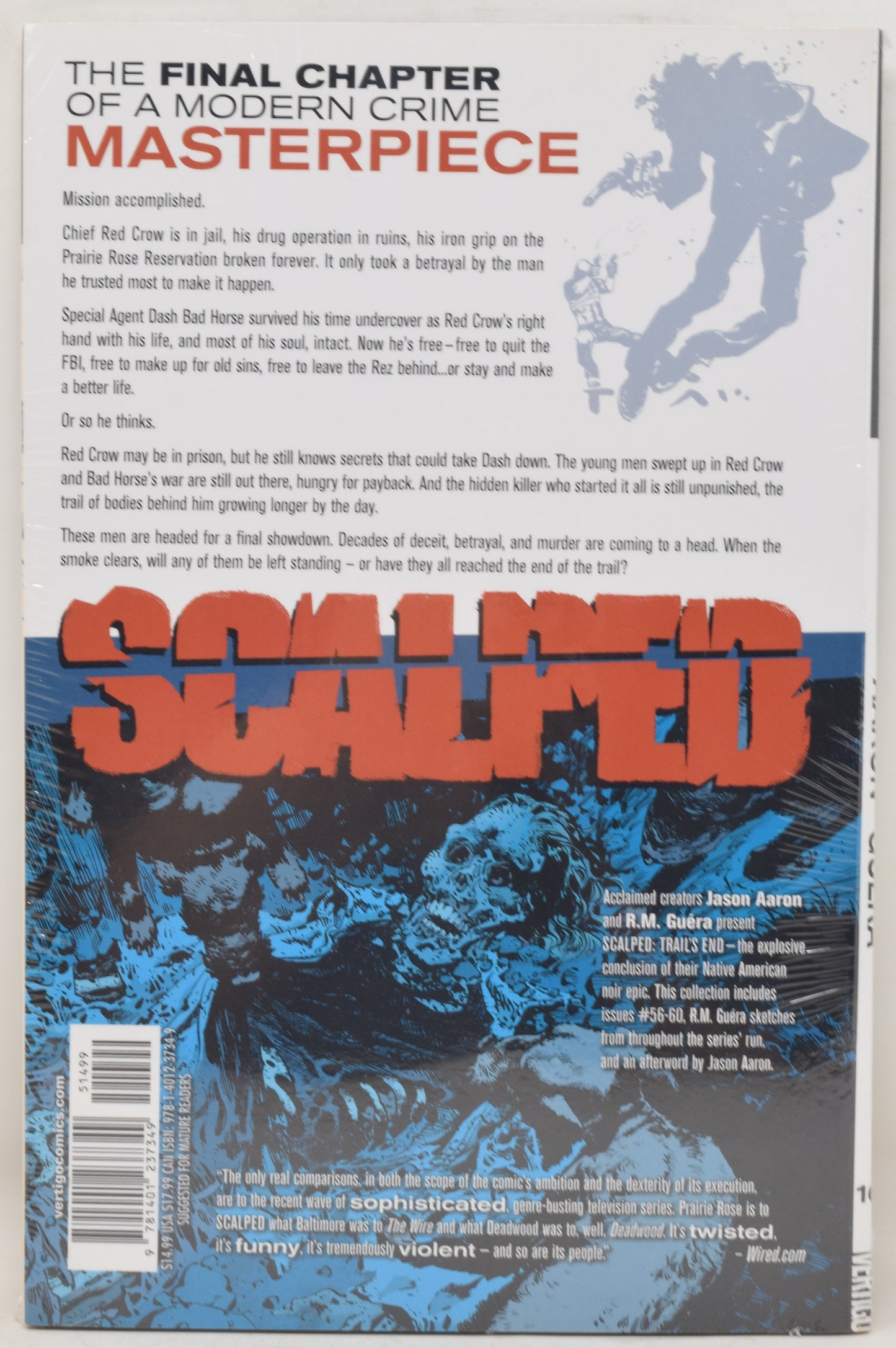 Scalped Vol 10 Trail's End TP Vertigo 2012 NM New