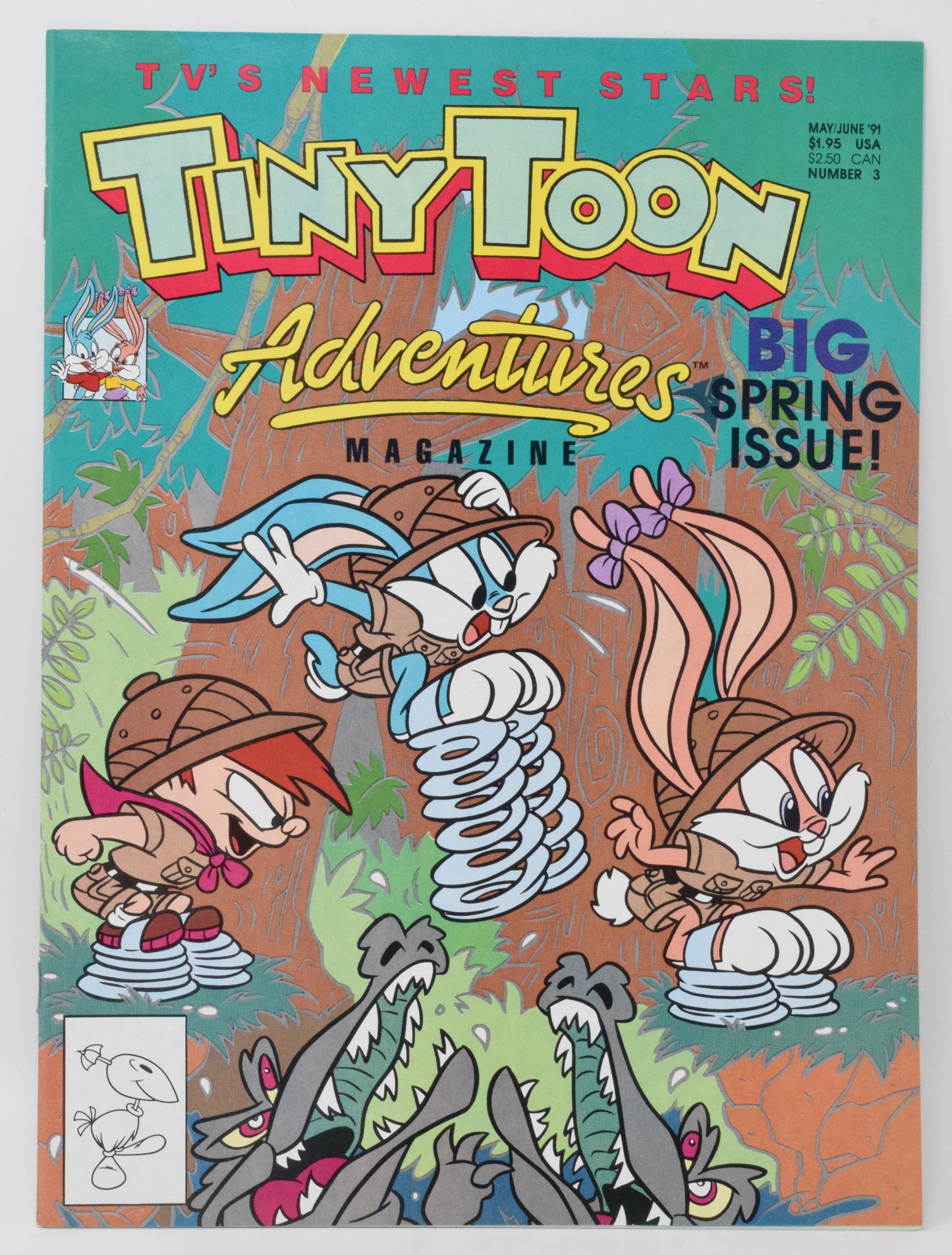 Tiny Toon Adventures Magazine 1990 #3 NM