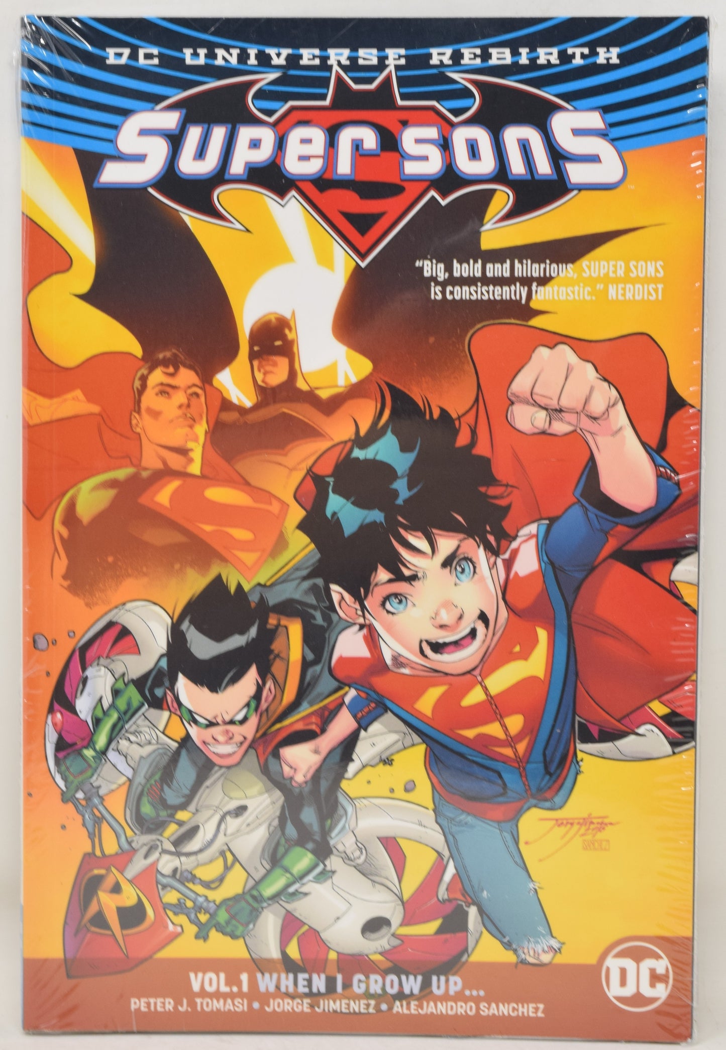 Super Sons Vol 1 When I Grow Up TP DC 2017 NM New