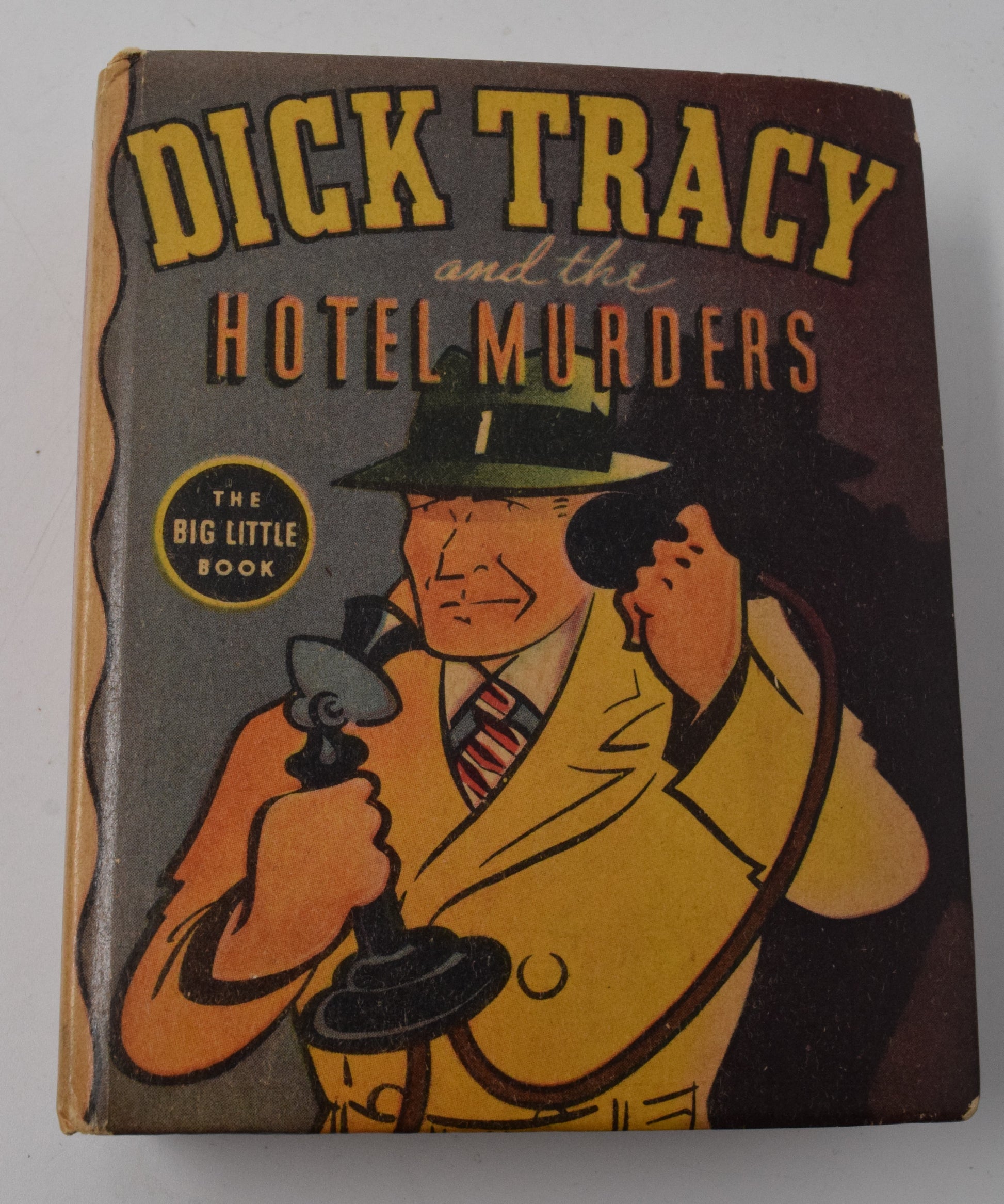 Dick Tracy And The Hotel Murders 1420 Big Little Book Whitman 1937 VF - Golden Apple Comics