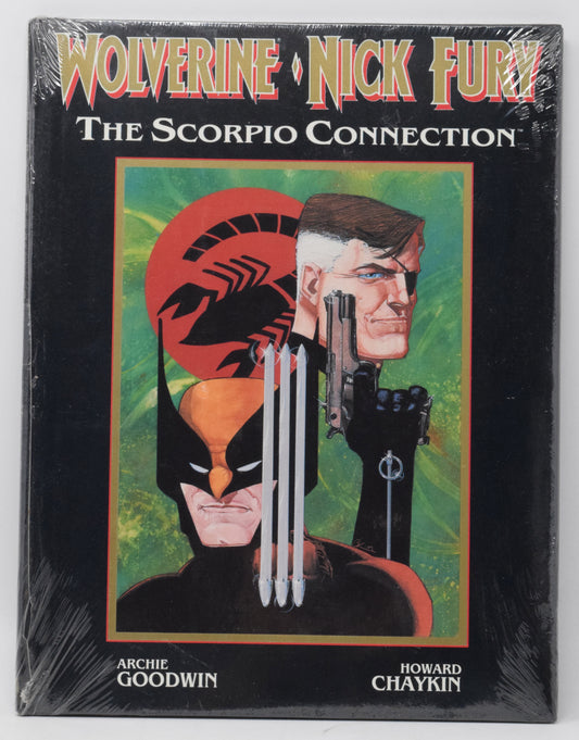 Wolverine Nick Fury The Scorpio Connection HC 1989 Sealed