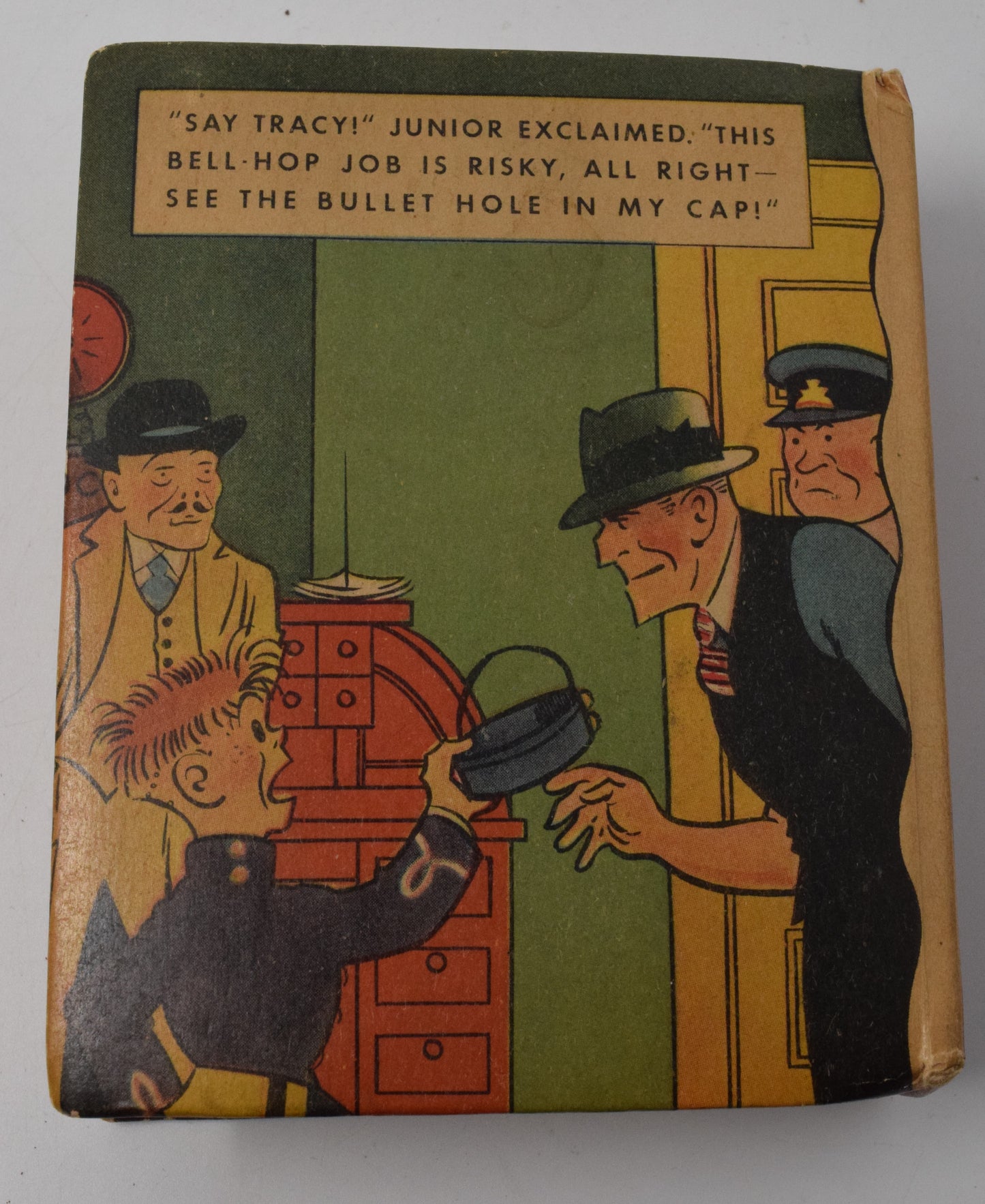 Dick Tracy And The Hotel Murders 1420 Big Little Book Whitman 1937 VF - Golden Apple Comics