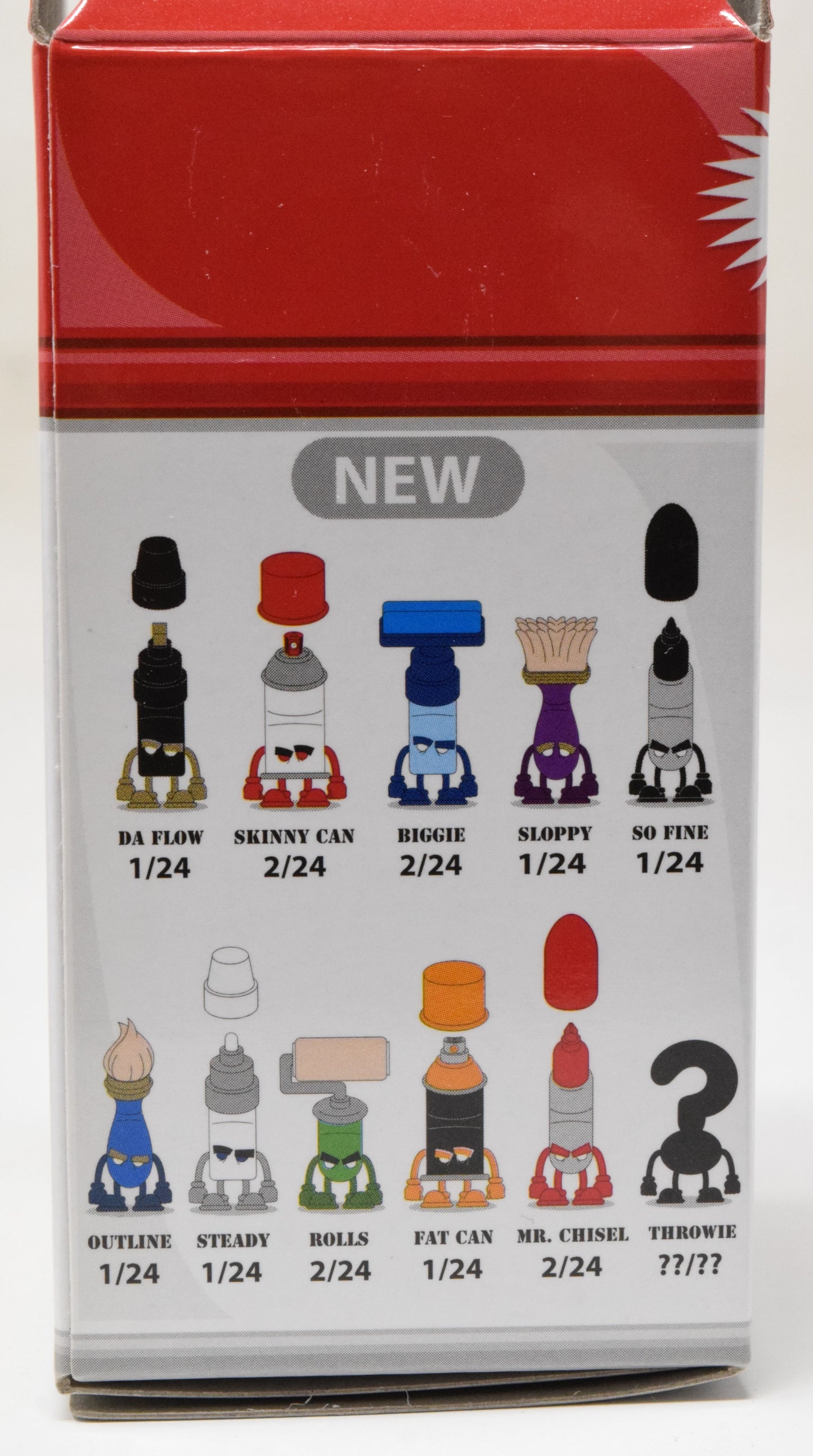 Kidrobot Bentworld Vandals Mad Mr Chisel New Vinyl Figure Spray Paint