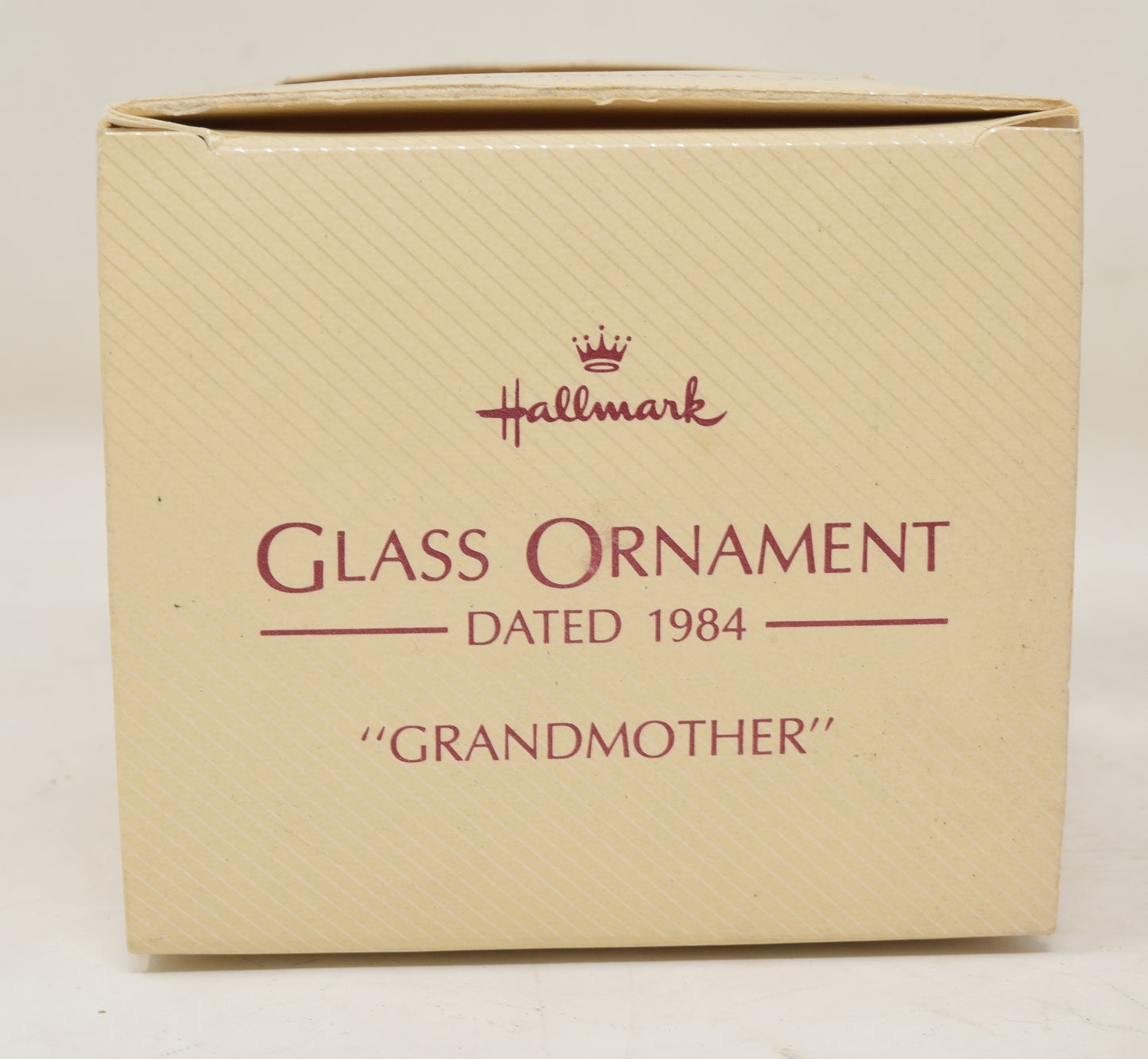 Hallmark Ornament Grandmother Christmas Tree 1984 NIB