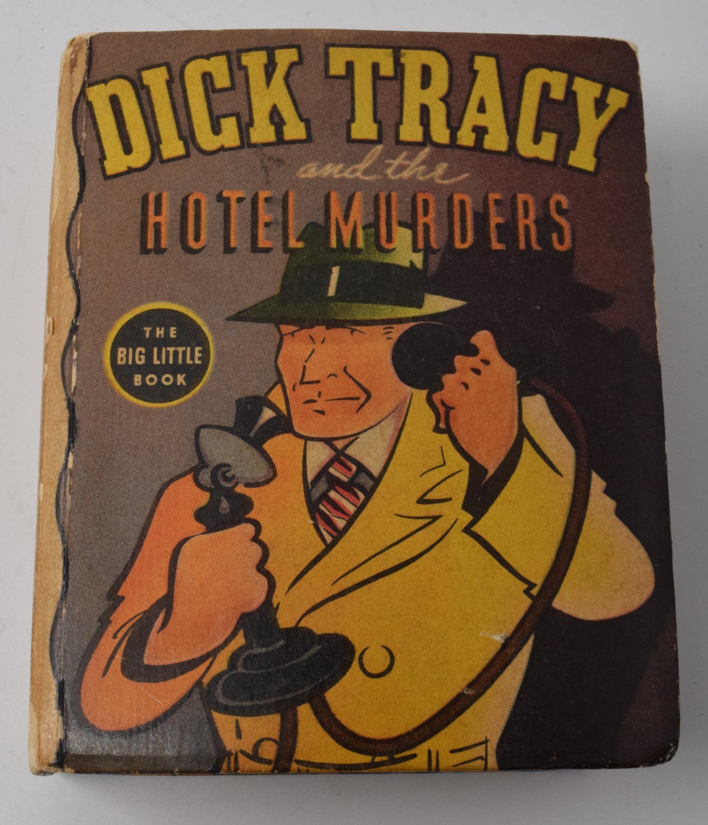 Dick Tracy And The Hotel Murders 1420 Big Little Book Whitman 1937 VG FN - Golden Apple Comics