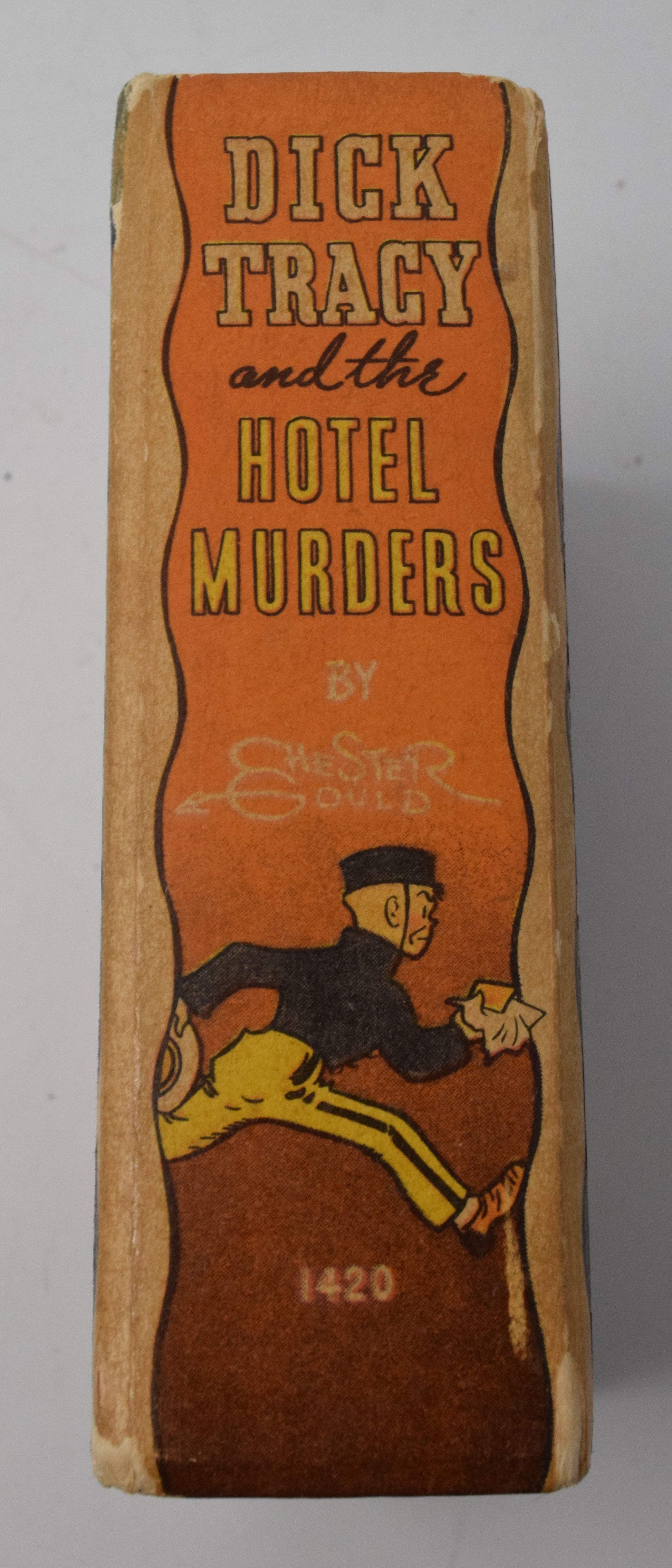 Dick Tracy And The Hotel Murders 1420 Big Little Book Whitman 1937 VG FN - Golden Apple Comics