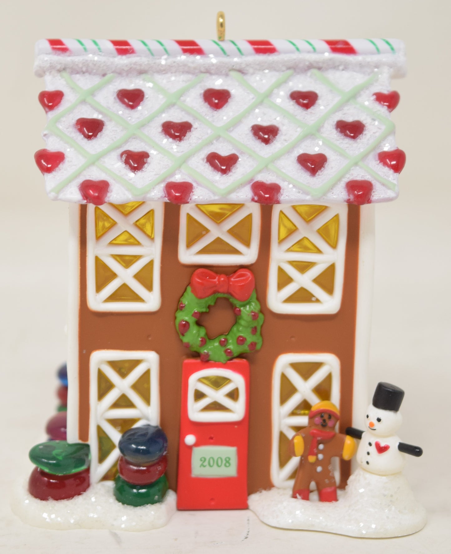 Hallmark Keepsake Ornament Gingerbread Lane Christmas Tree 2008 NIB