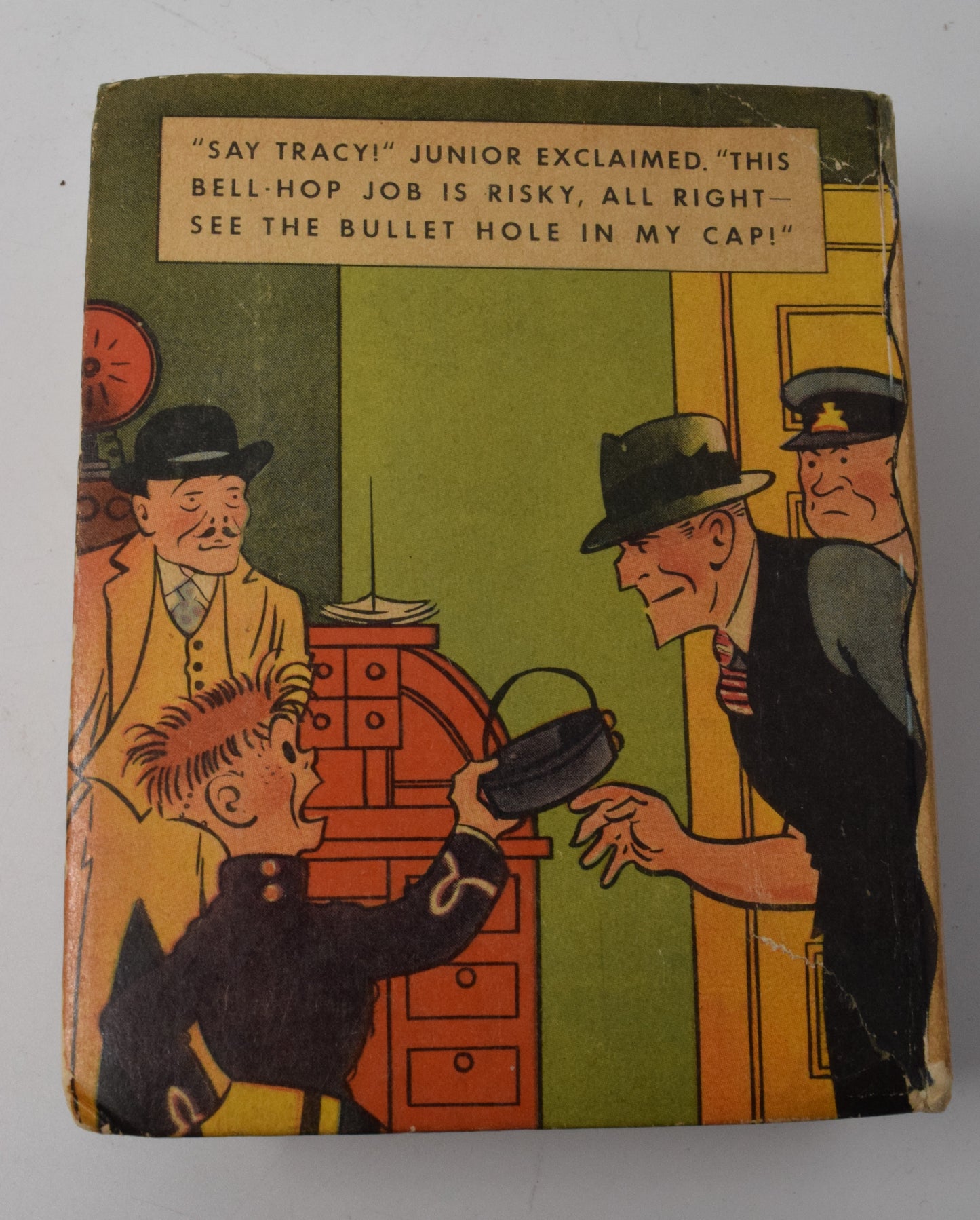 Dick Tracy And The Hotel Murders 1420 Big Little Book Whitman 1937 VG FN - Golden Apple Comics