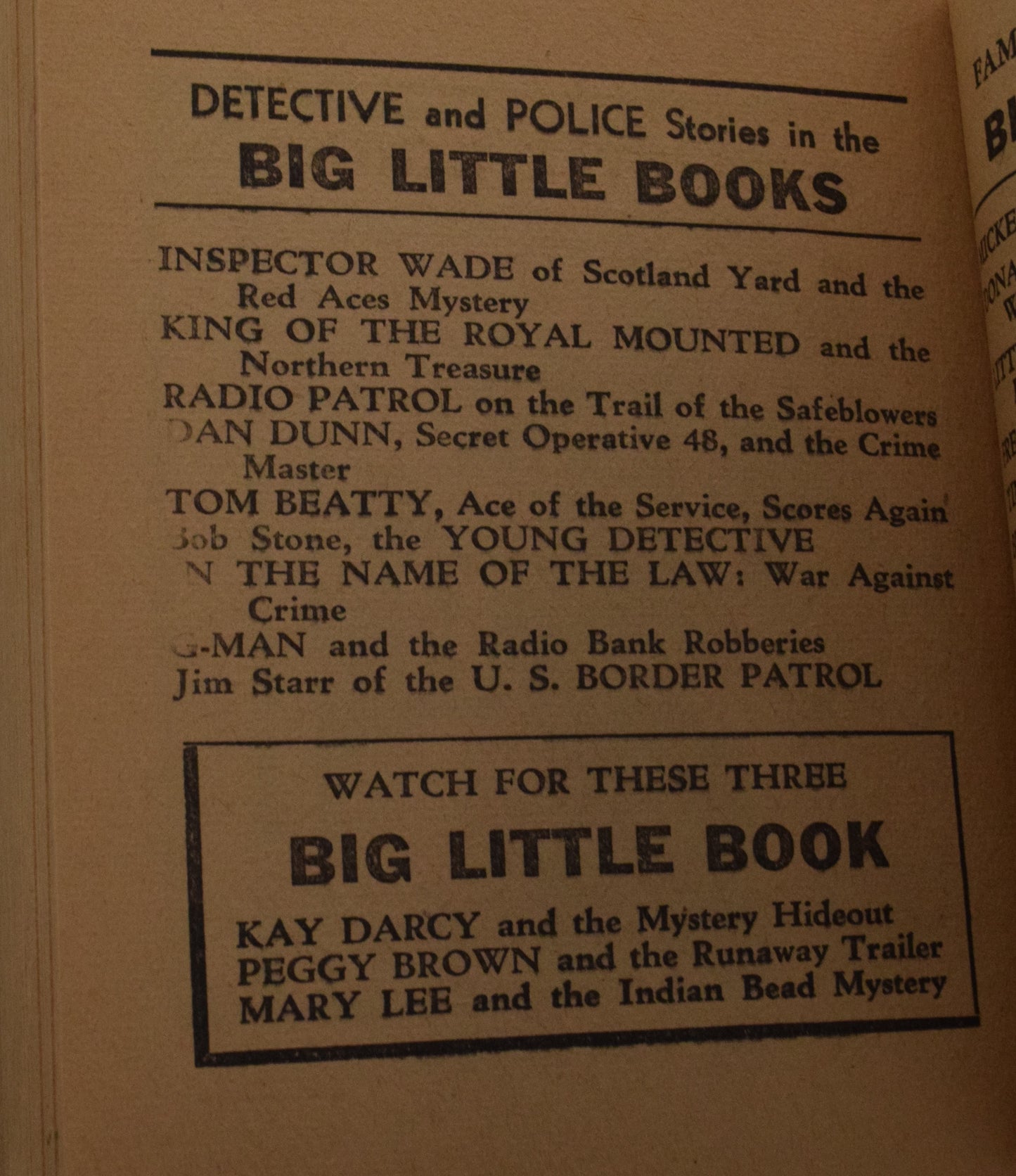 Dick Tracy And The Hotel Murders 1420 Big Little Book Whitman 1937 VG FN - Golden Apple Comics