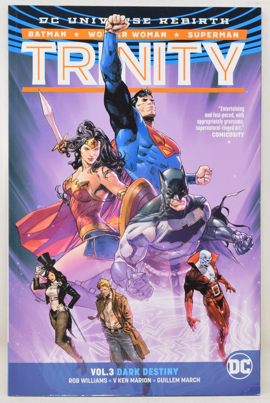 Trinity Vol 3 Dark Destiny TP DC 2018 NM New