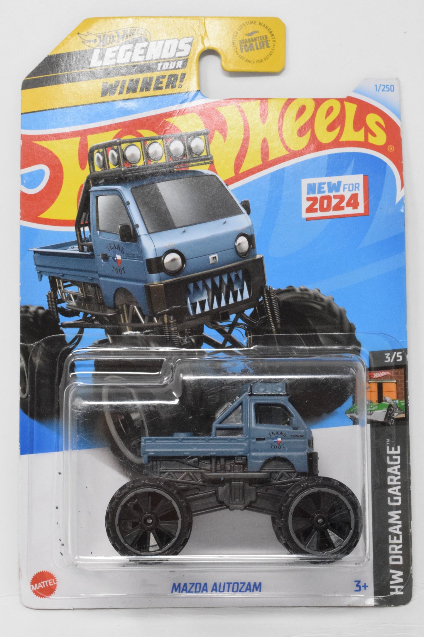 Hot Wheels Mazda Autozam HW Dream Legends Tour Garage DieCast Car 3/5 1 New