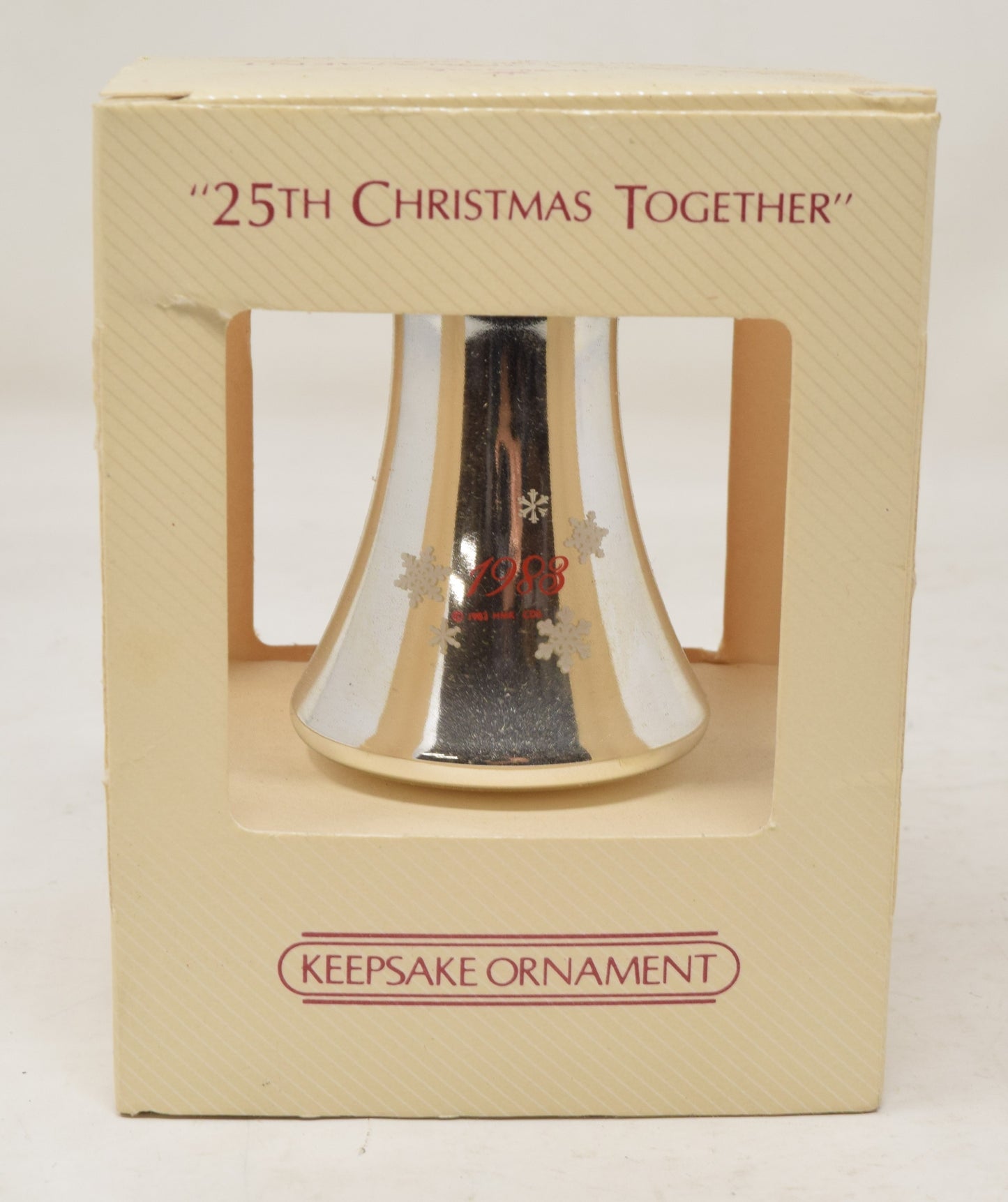 Hallmark Ornament 25th Christmas Together Tree 1983 NIB