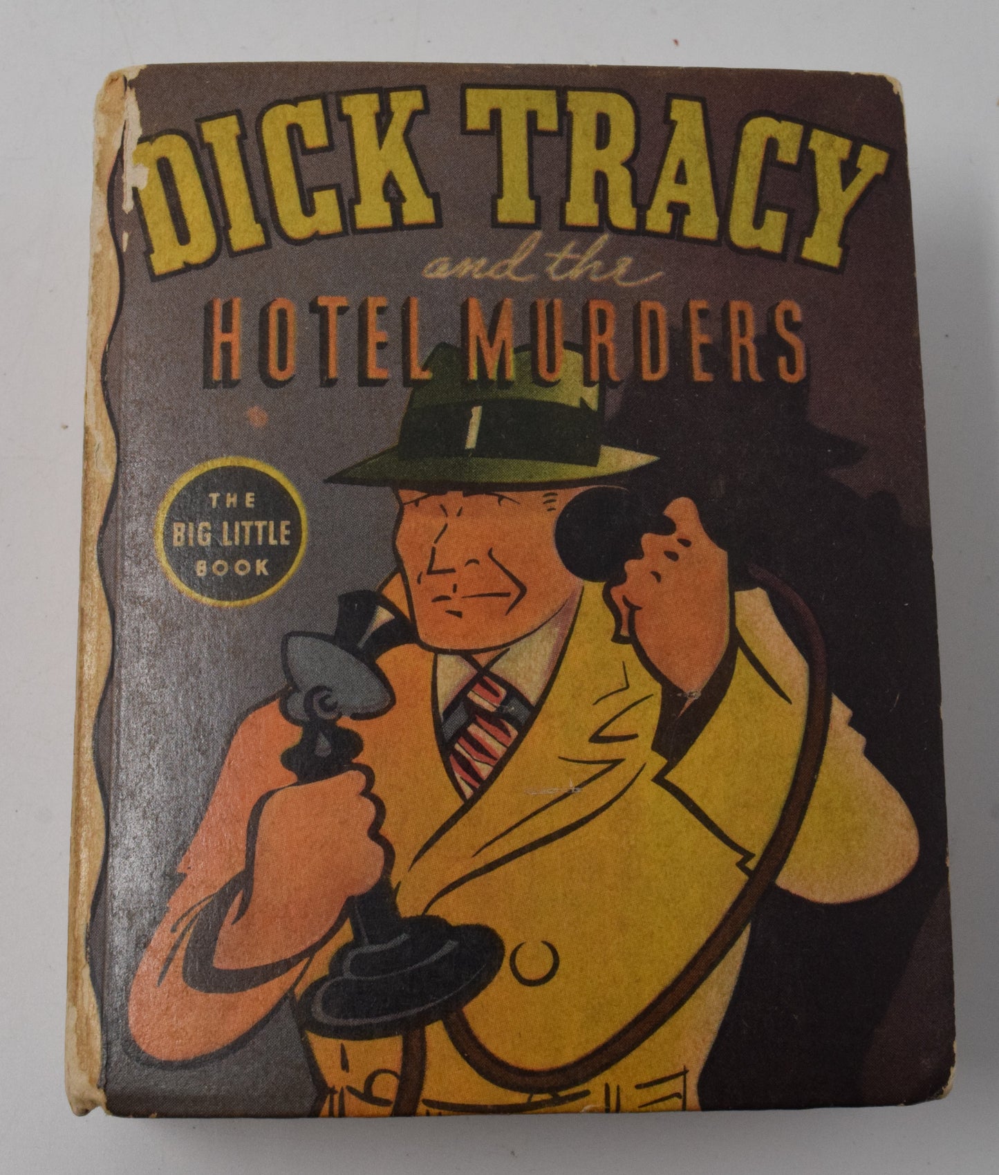 Dick Tracy And The Hotel Murders 1420 Big Little Book Whitman 1937 VG - Golden Apple Comics