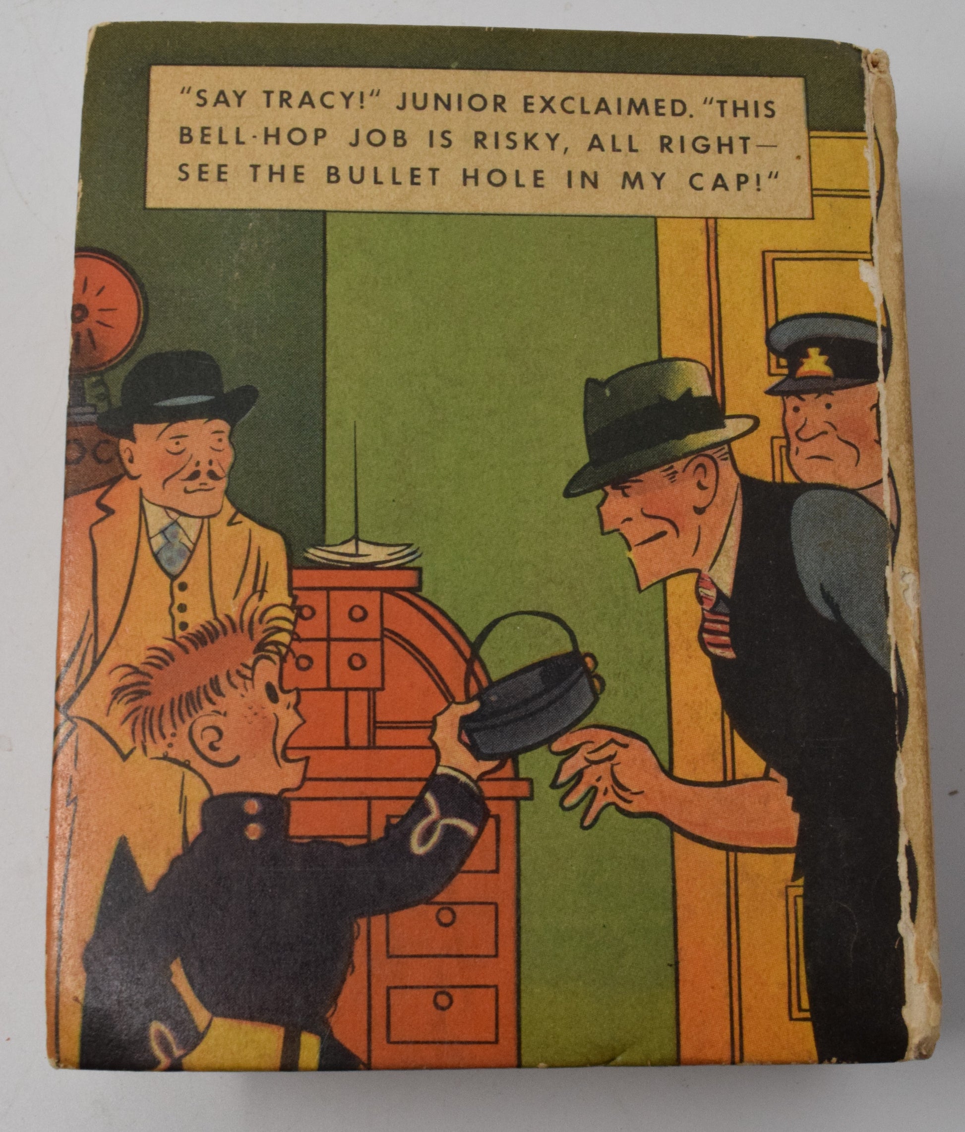 Dick Tracy And The Hotel Murders 1420 Big Little Book Whitman 1937 VG - Golden Apple Comics