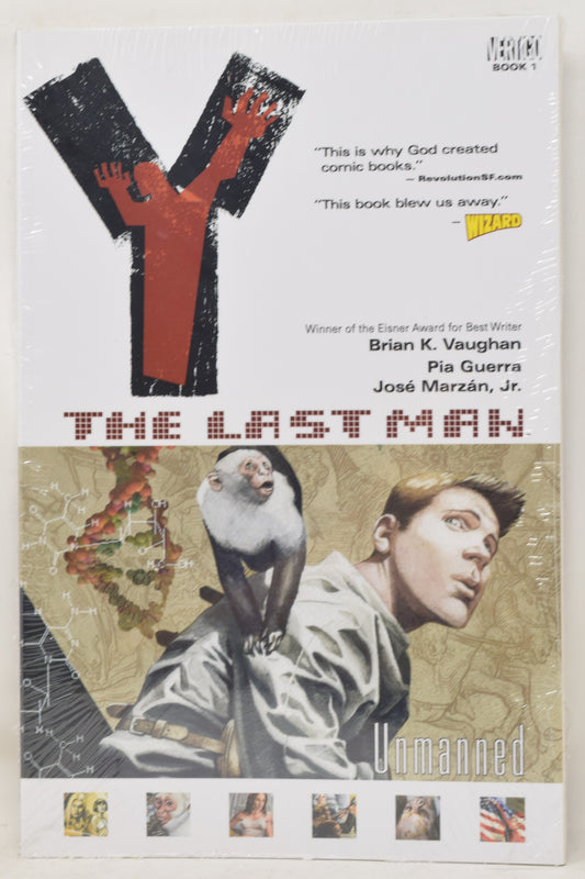 Y: The Last Man Vol 1 Unmanned Vertigo 2003 NM New
