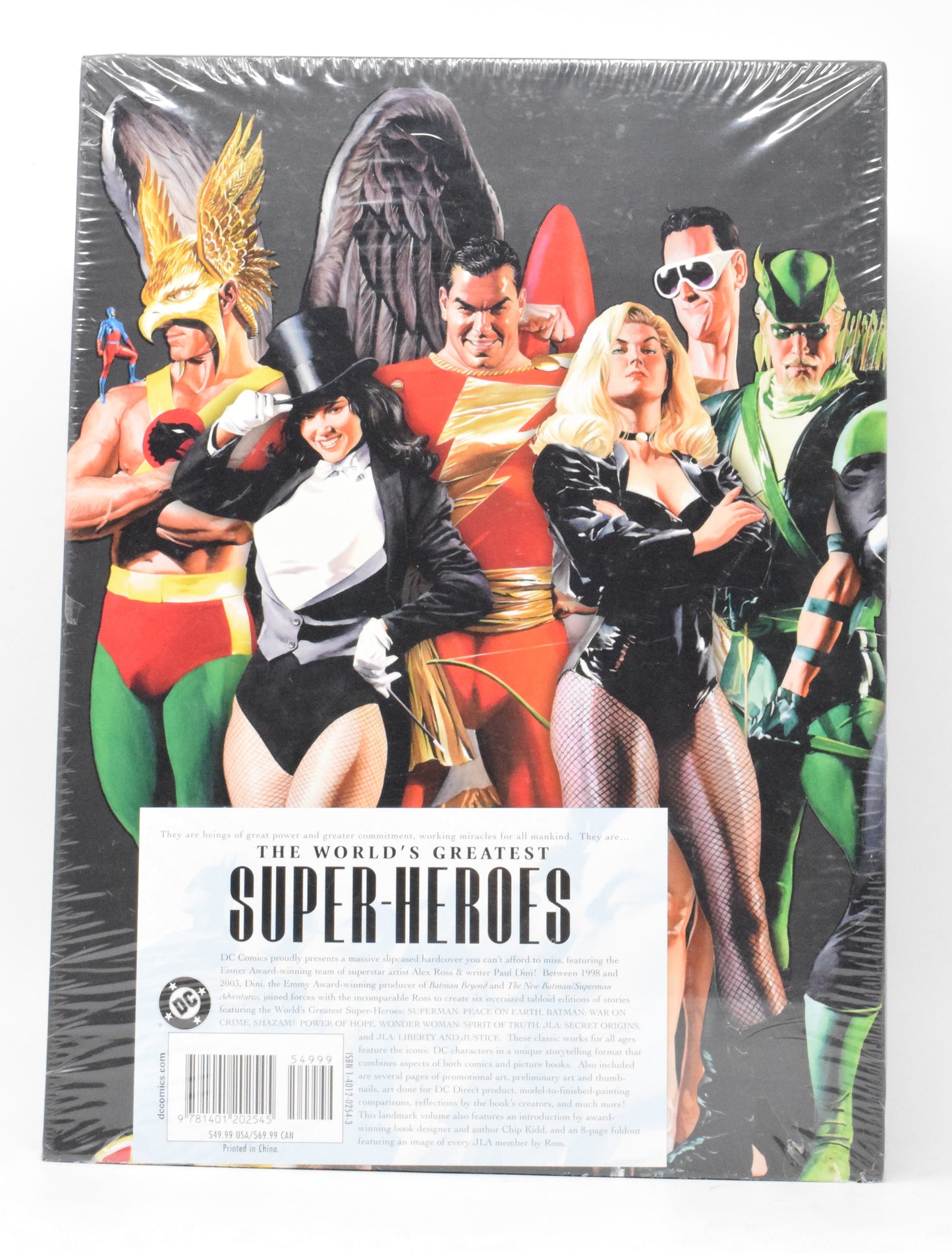 World's Greatest Super-Heroes HC Slipcase DC 2005 NM Alex Ross Paul Dini