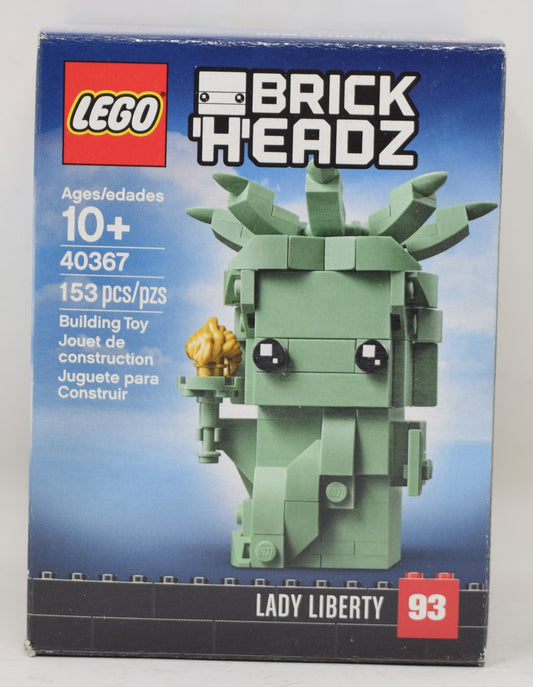 Lego Lady Liberty Statue Brickheadz Set 40367 New